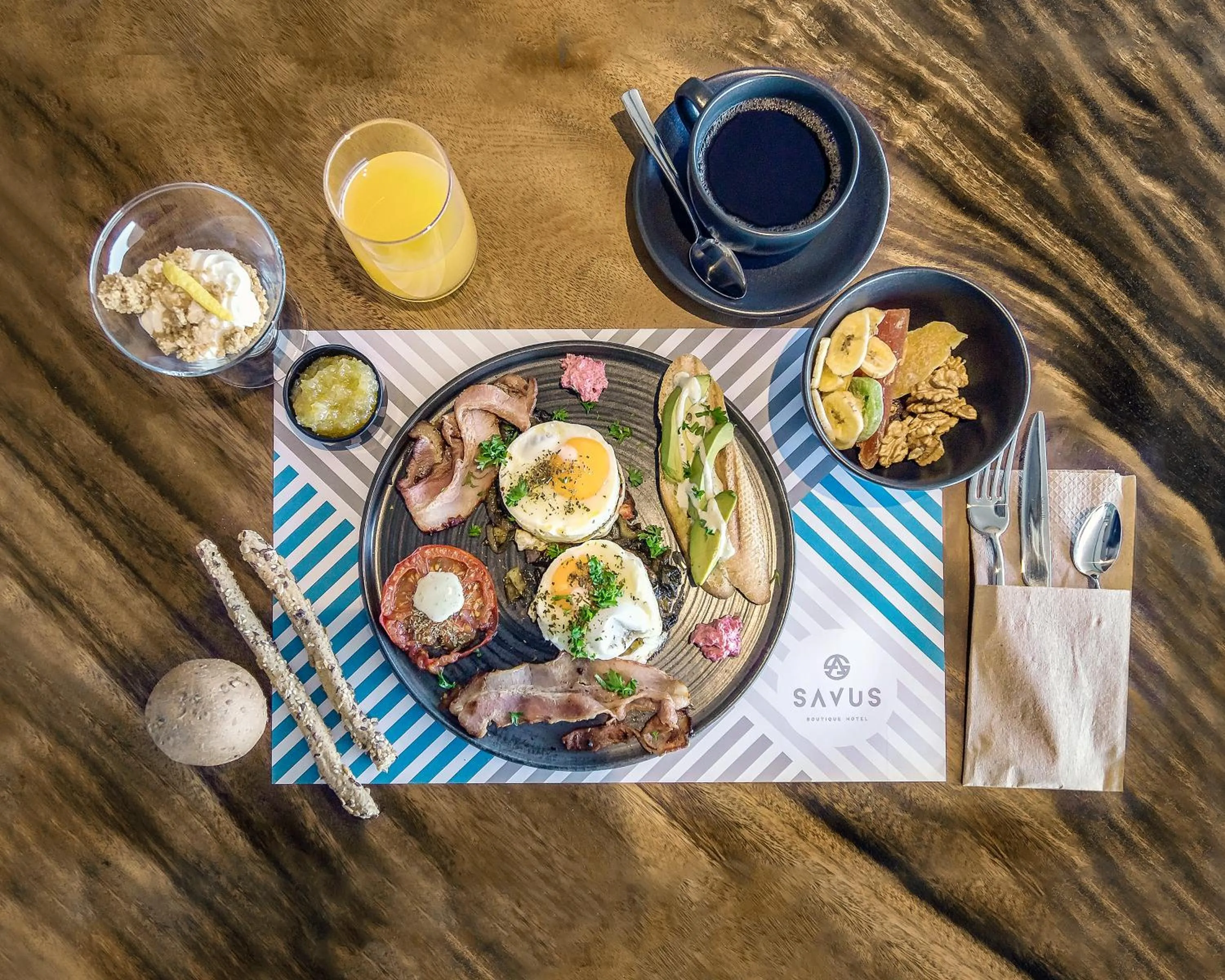 Buffet breakfast in SAVUS Boutique Hotel