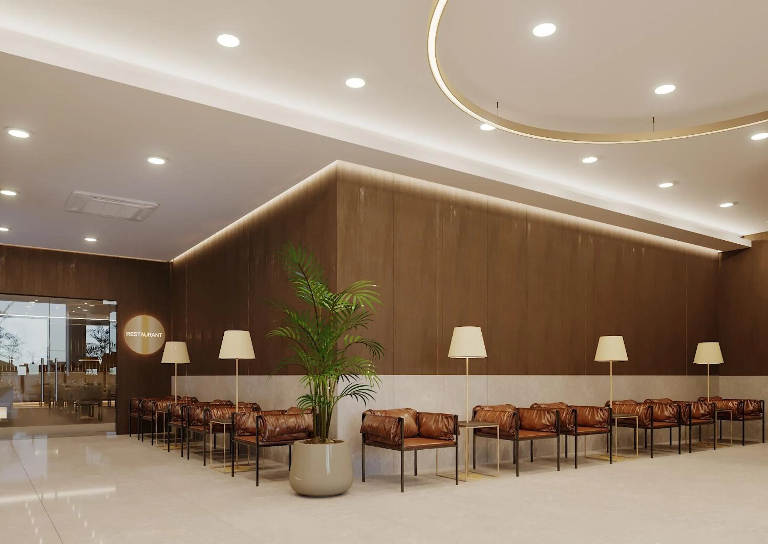 Lobby or reception in Ring Downtown Hotel