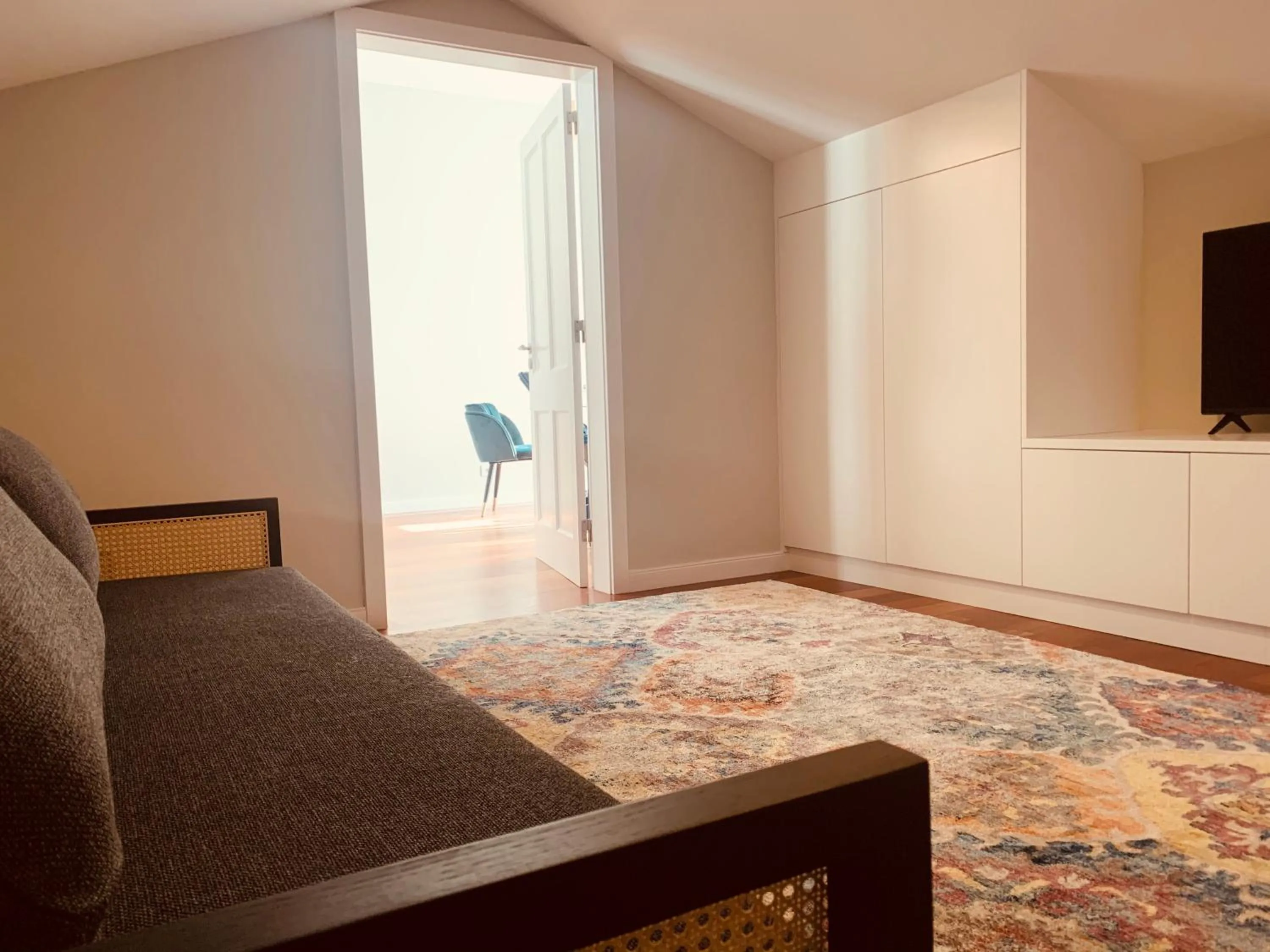 Living room, Bed in Casa do Pateo - Charming House Azores