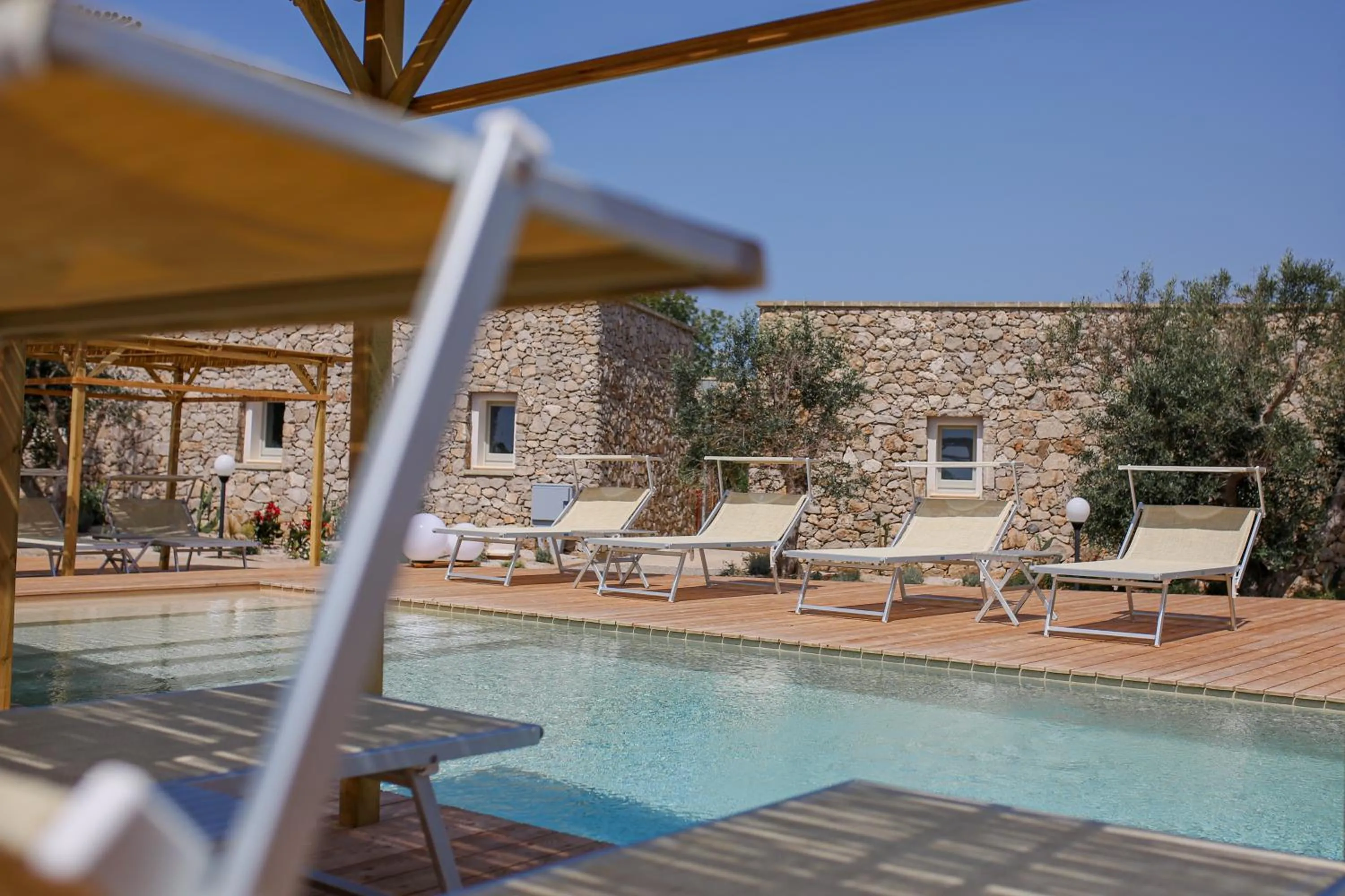 Pool view in Volito Rural Experience