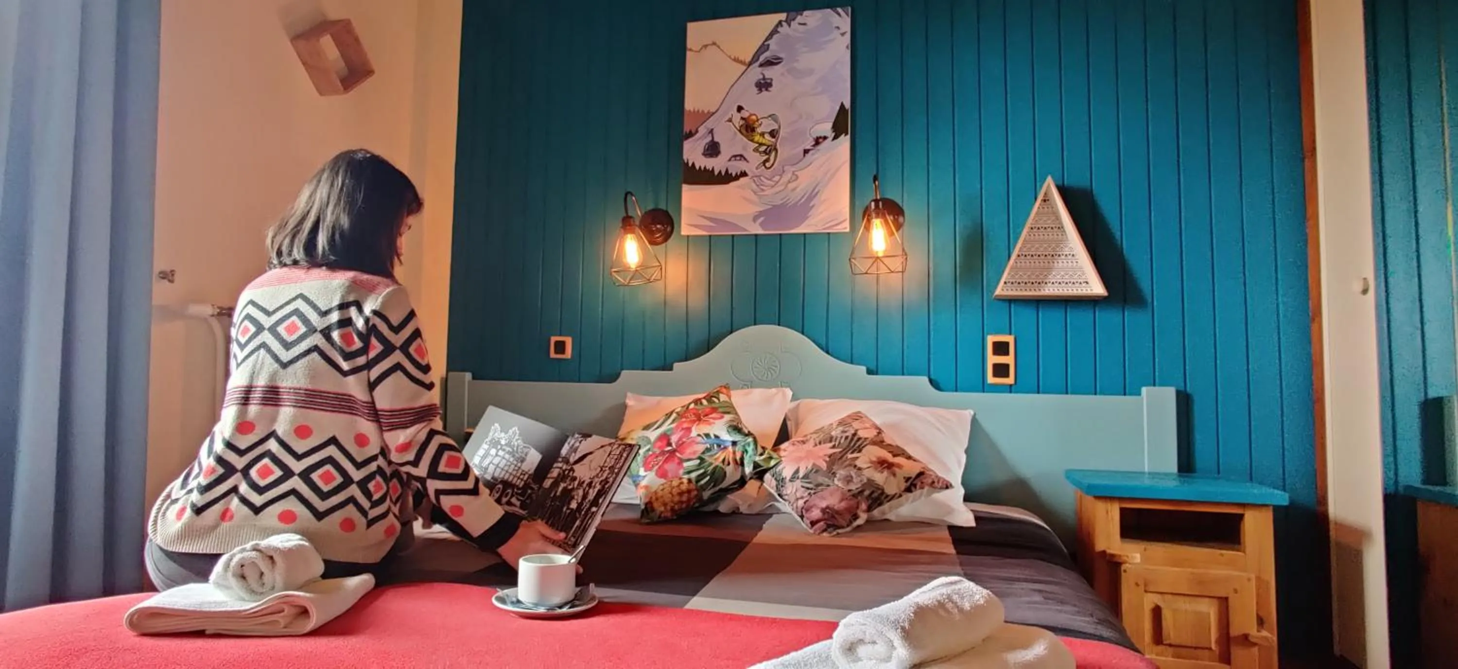 Bedroom, Bed in Le Rookie Mountain