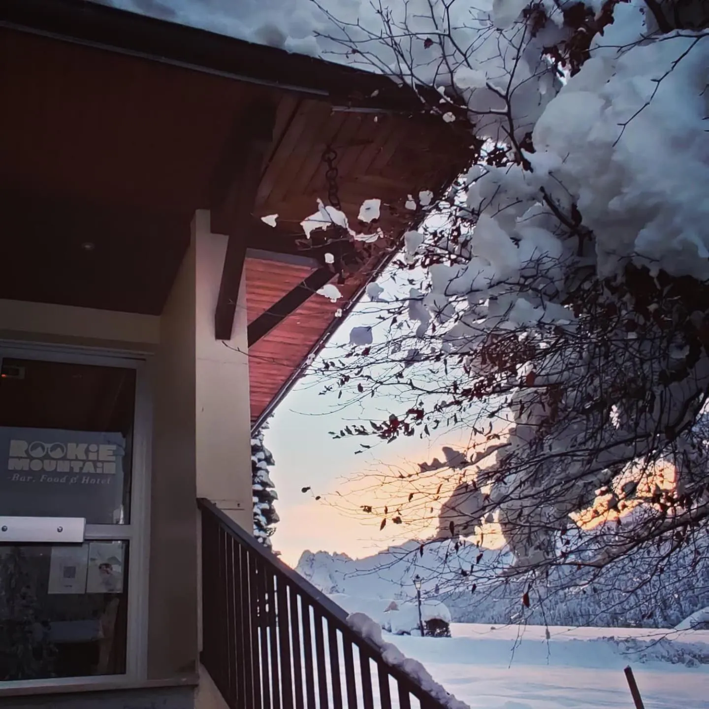 Winter in Le Rookie Mountain