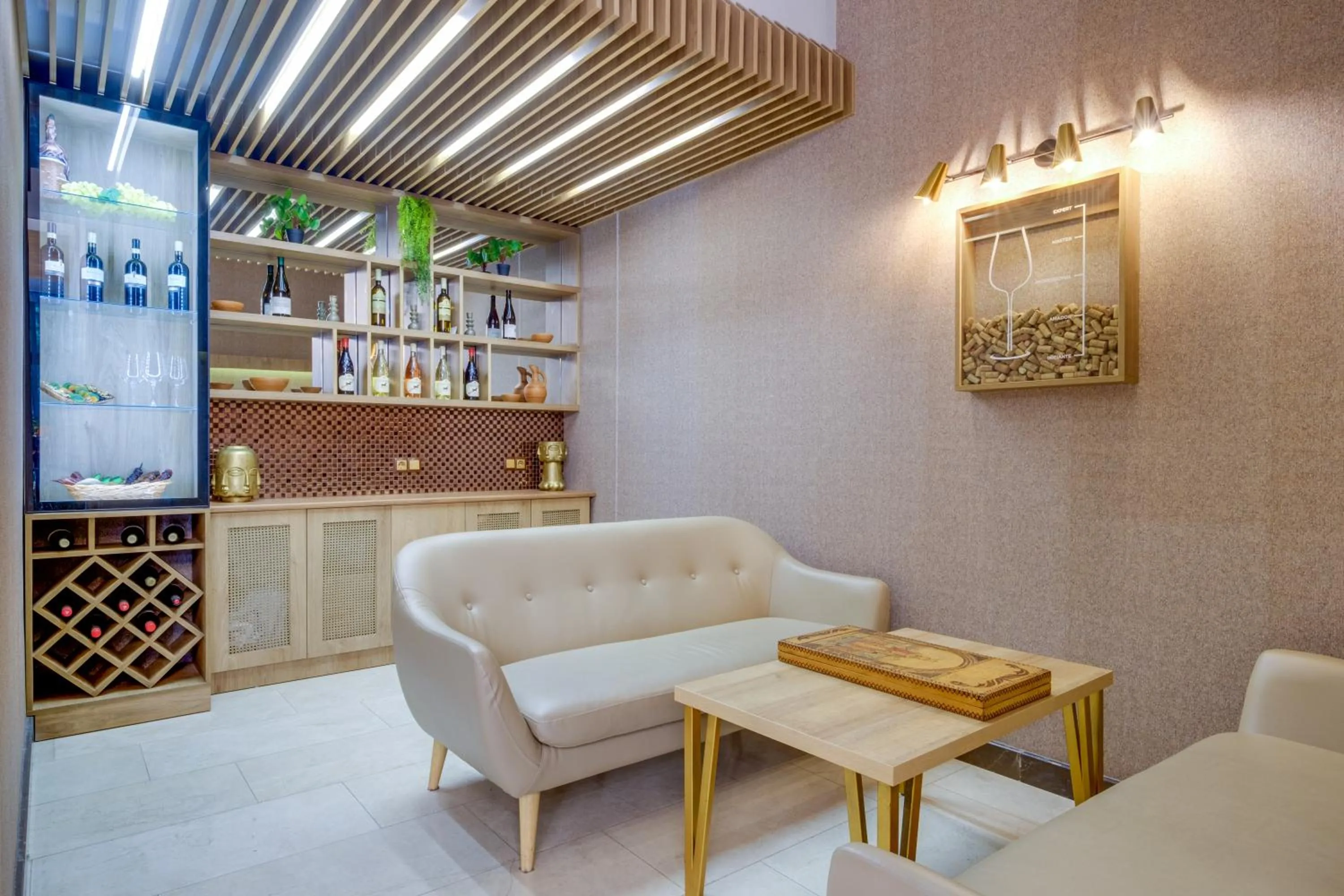 Seating area in Hotel Salvador