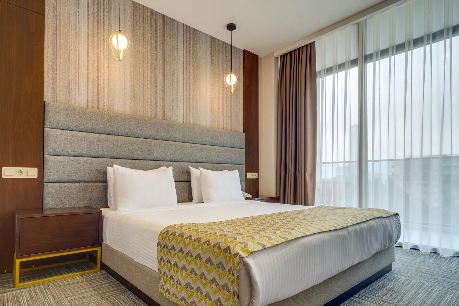 Bed in Hotel Salvador