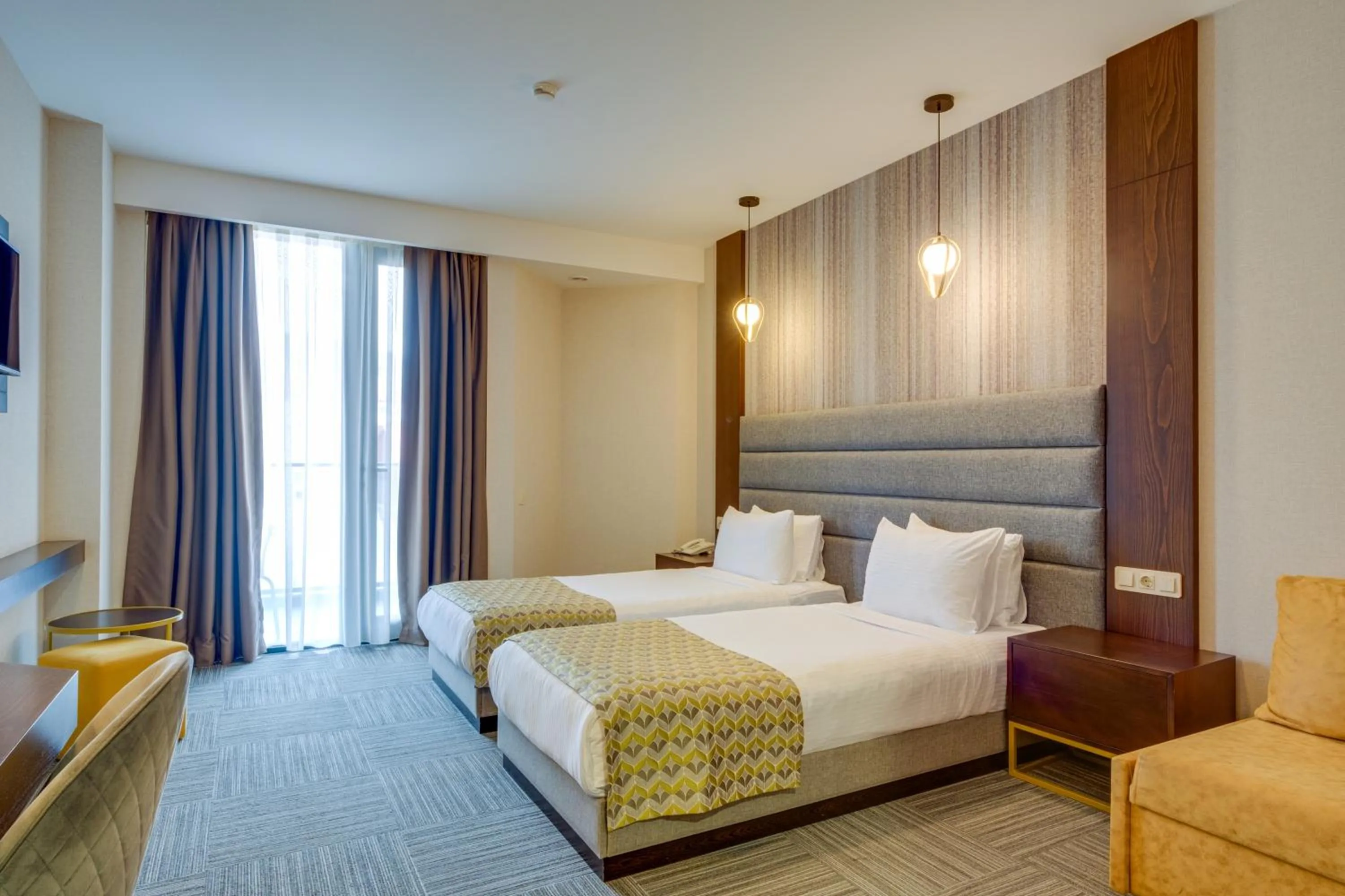 Bed in Hotel Salvador