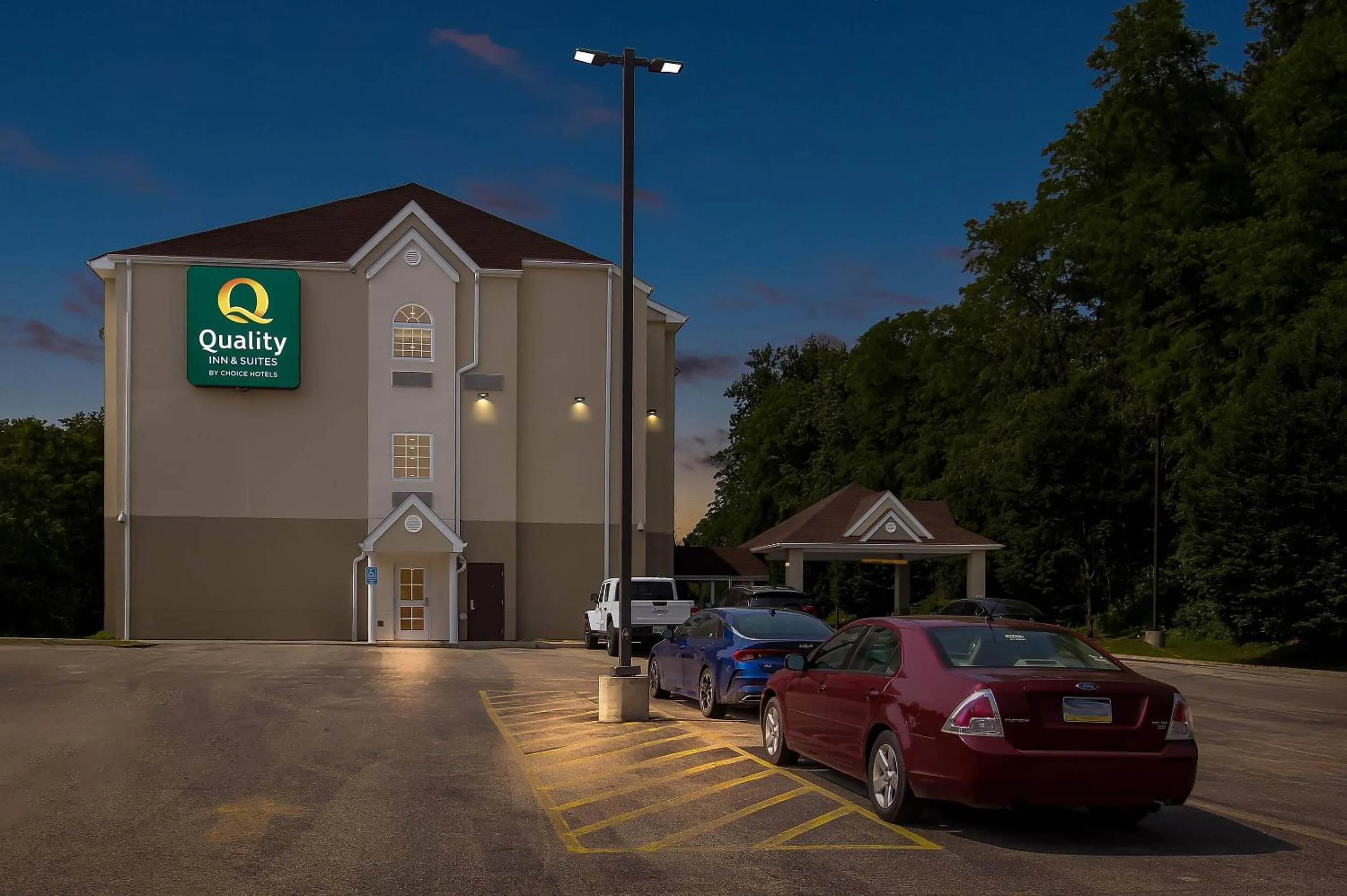 Property building in Quality Inn & Suites