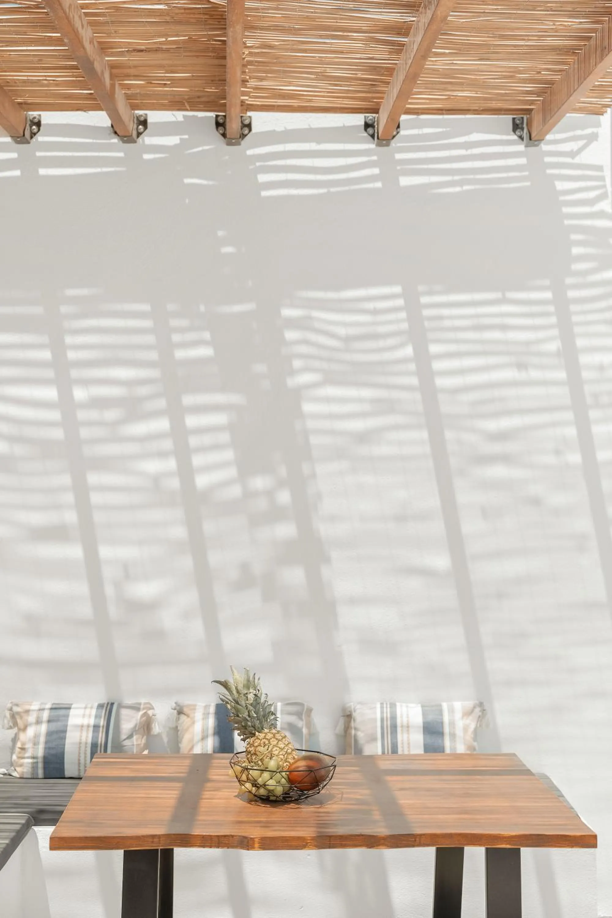 Patio in Oyster Luxury Suites