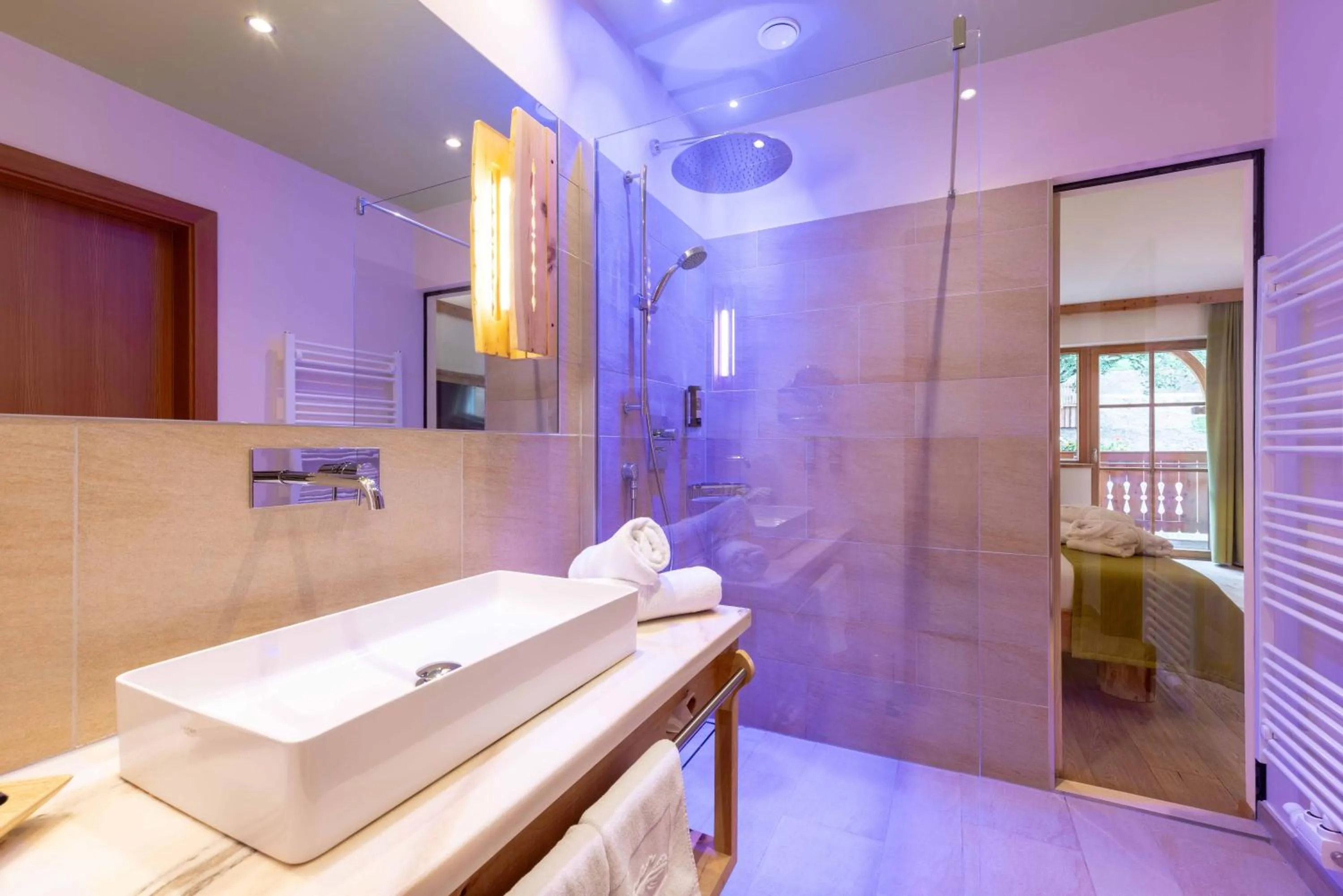 Bathroom in Natur- und Wellnesshotel Höflehner