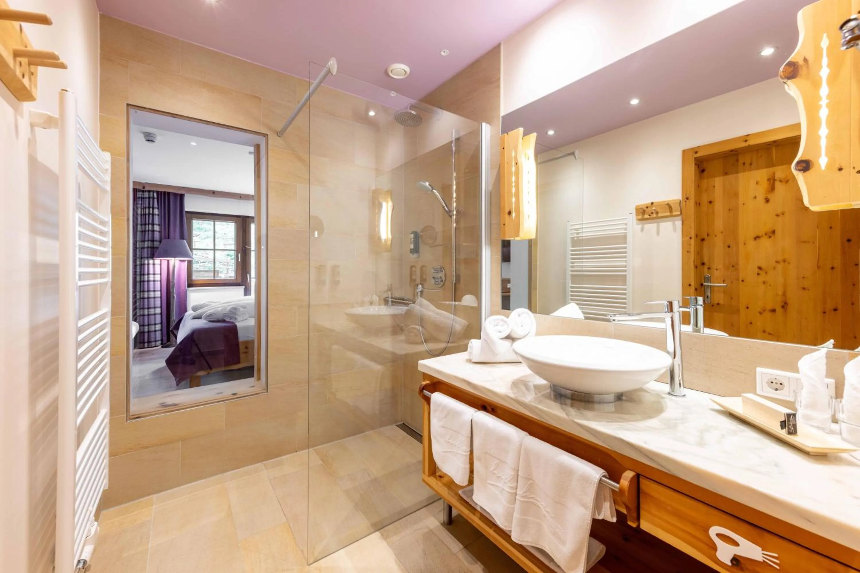 Bathroom in Natur- und Wellnesshotel Höflehner