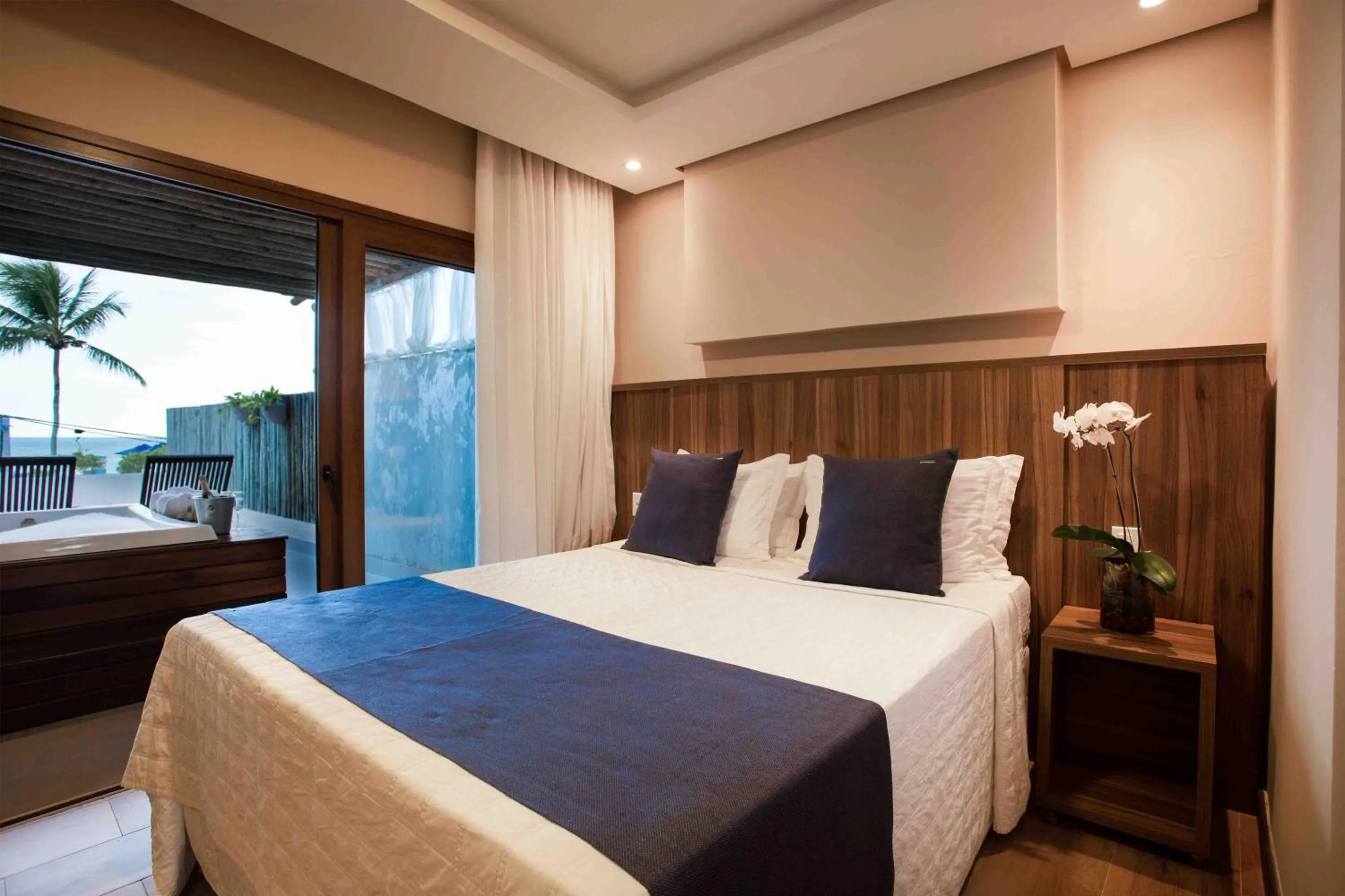 Bed in Pousada Bahia Bacana