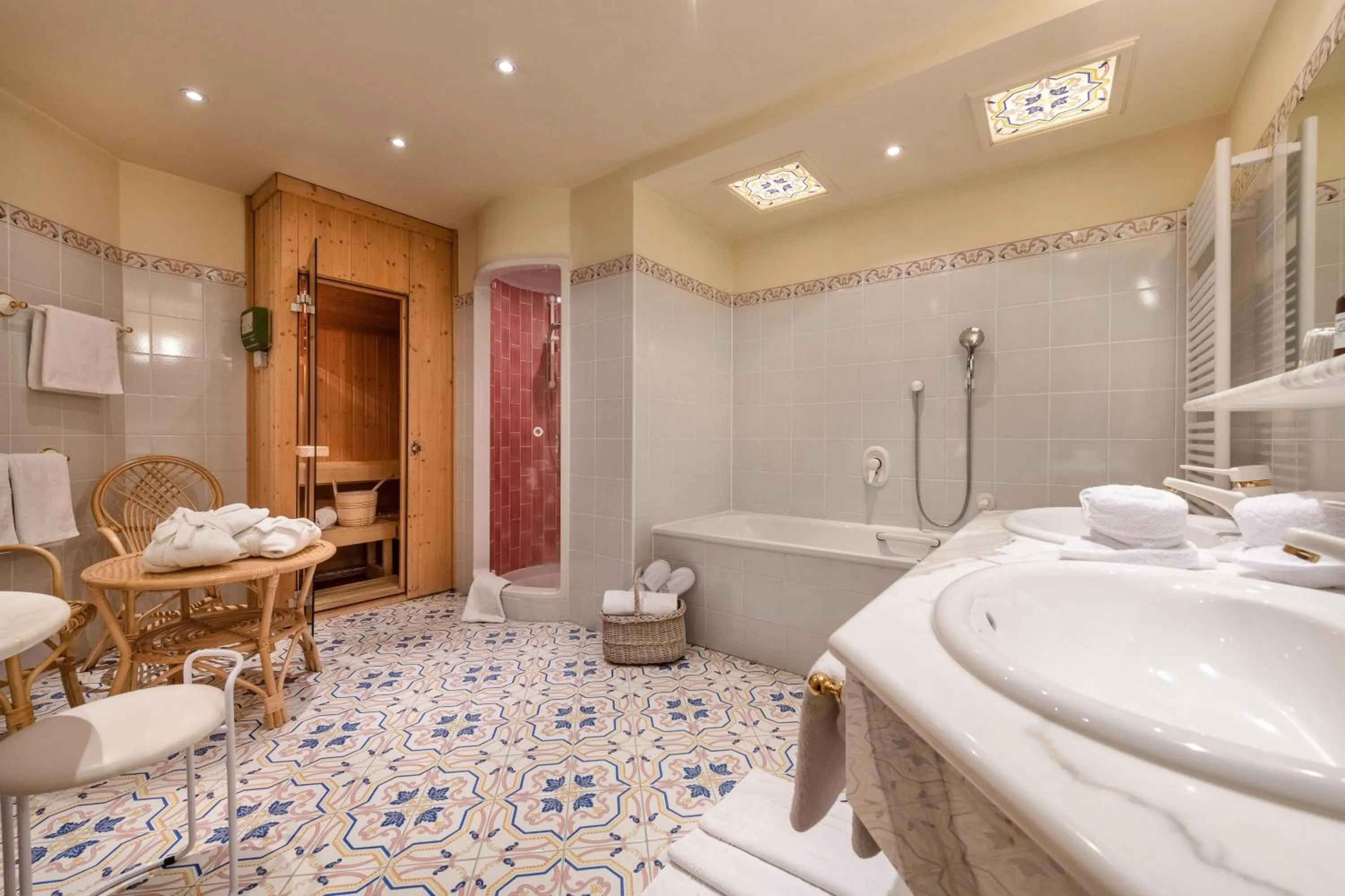 Sauna in Hotel St. Oswald