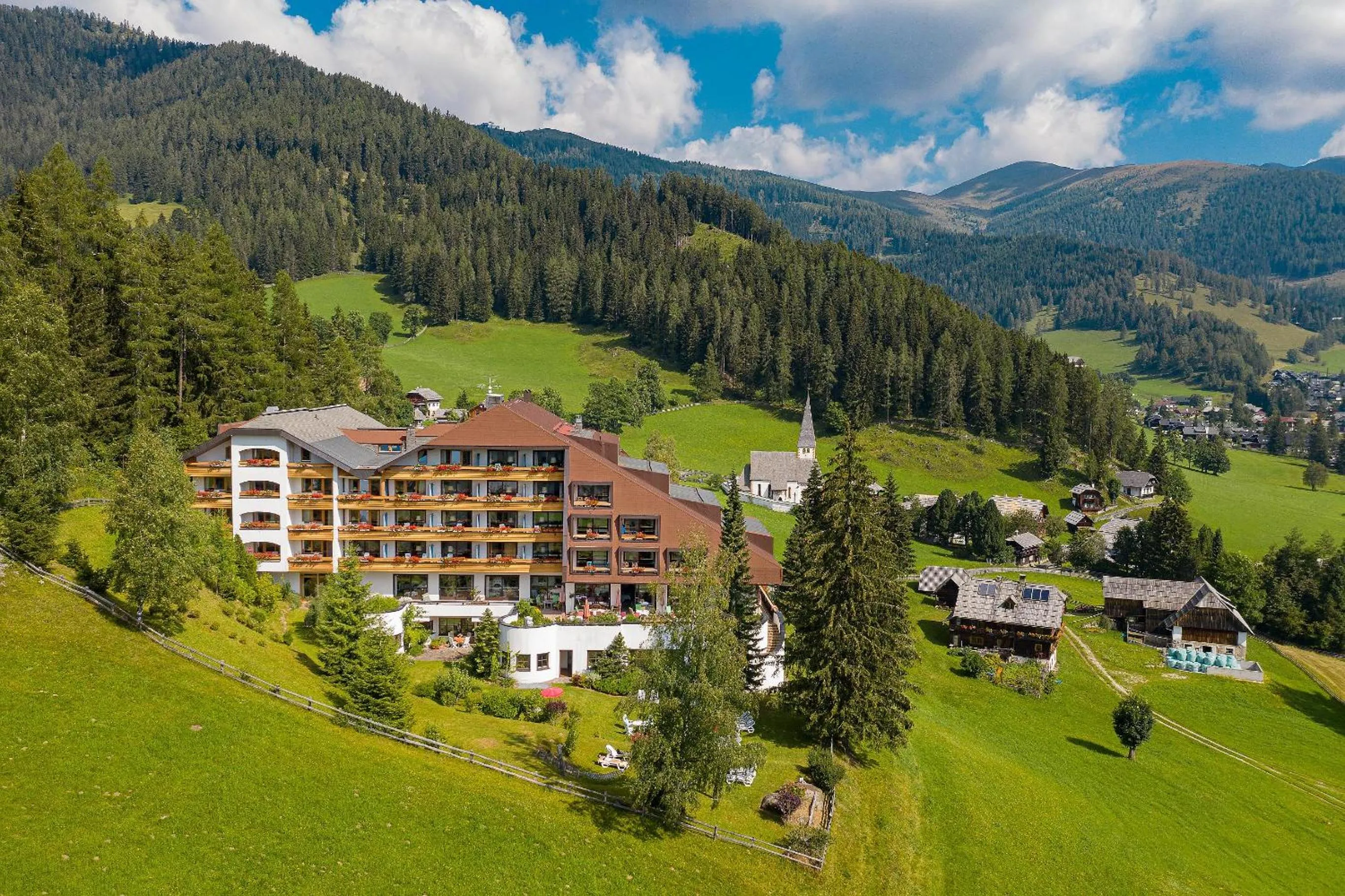 Natural landscape in Hotel St. Oswald