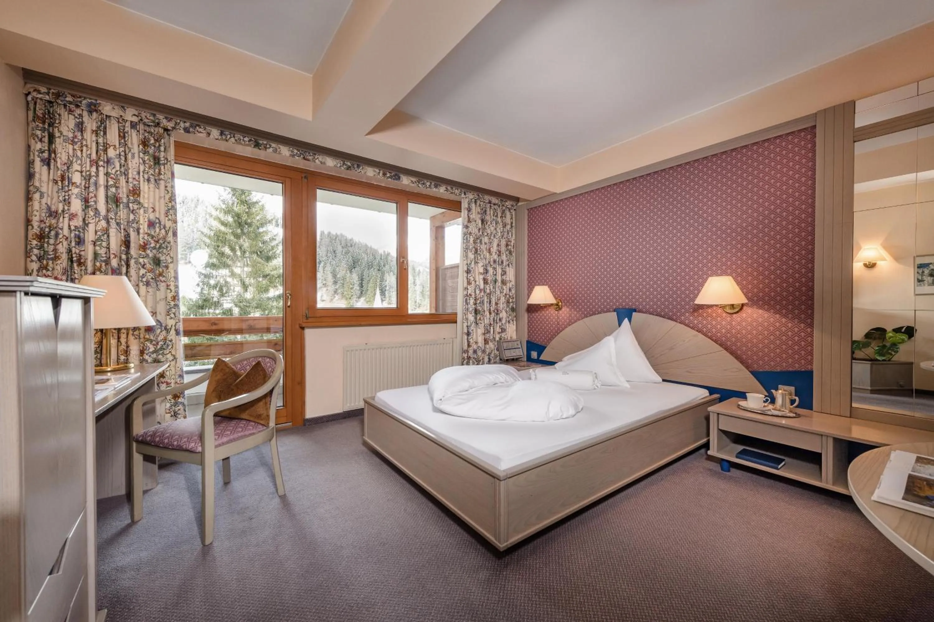 Bed in Hotel St. Oswald