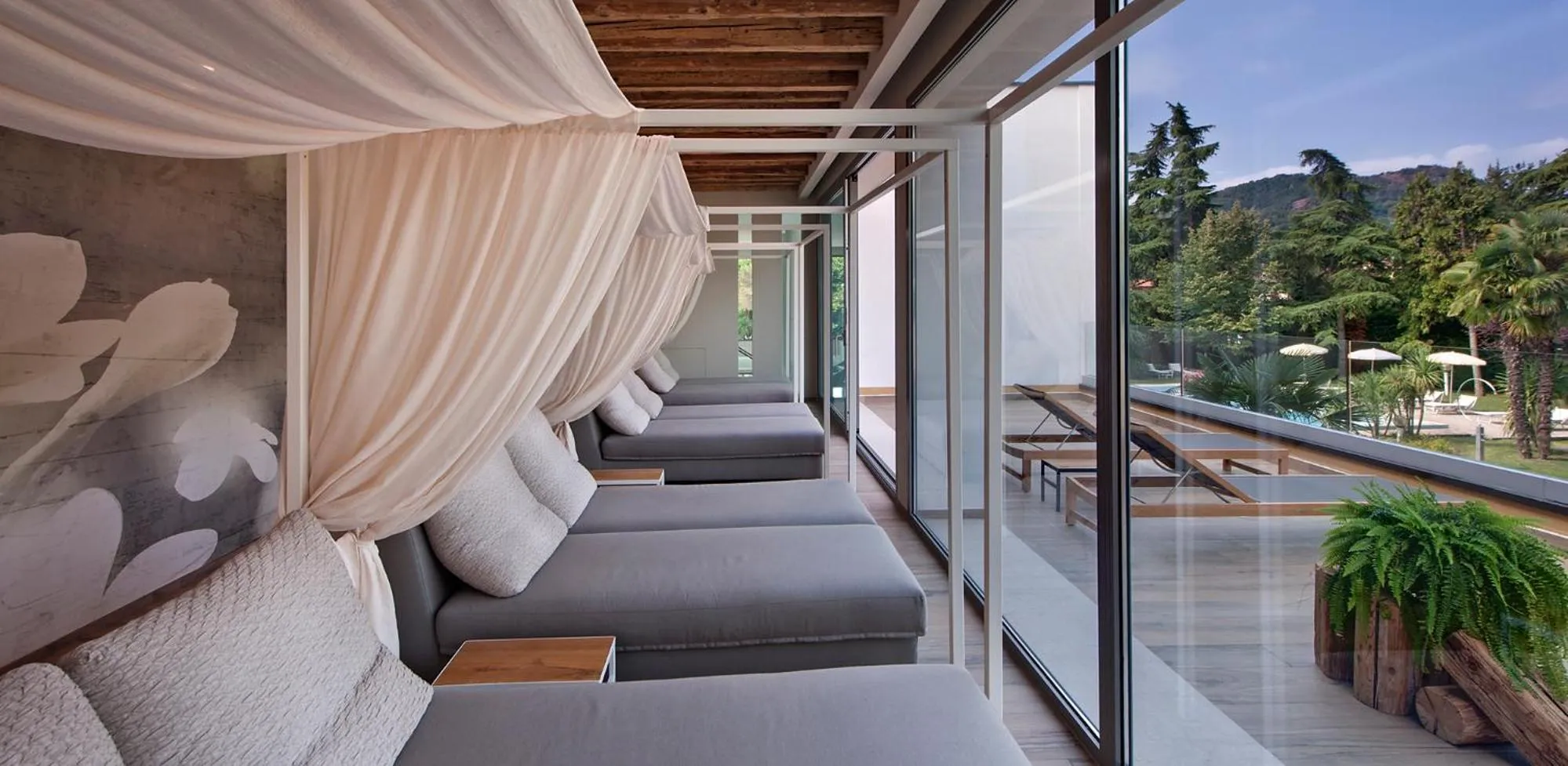 Balcony/Terrace in Hotel Terme Neroniane