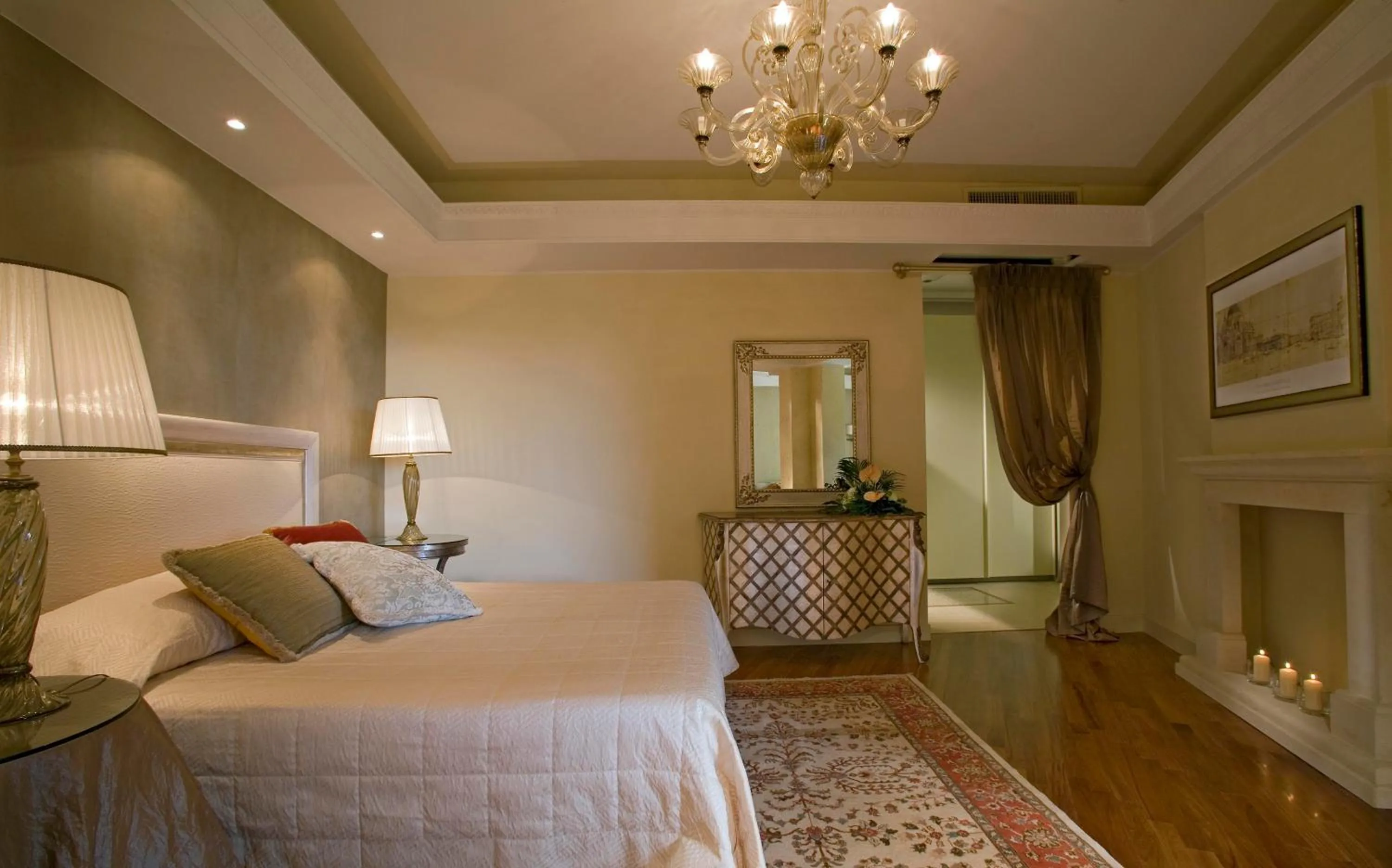 Photo of the whole room, Bed in Hotel Terme Neroniane
