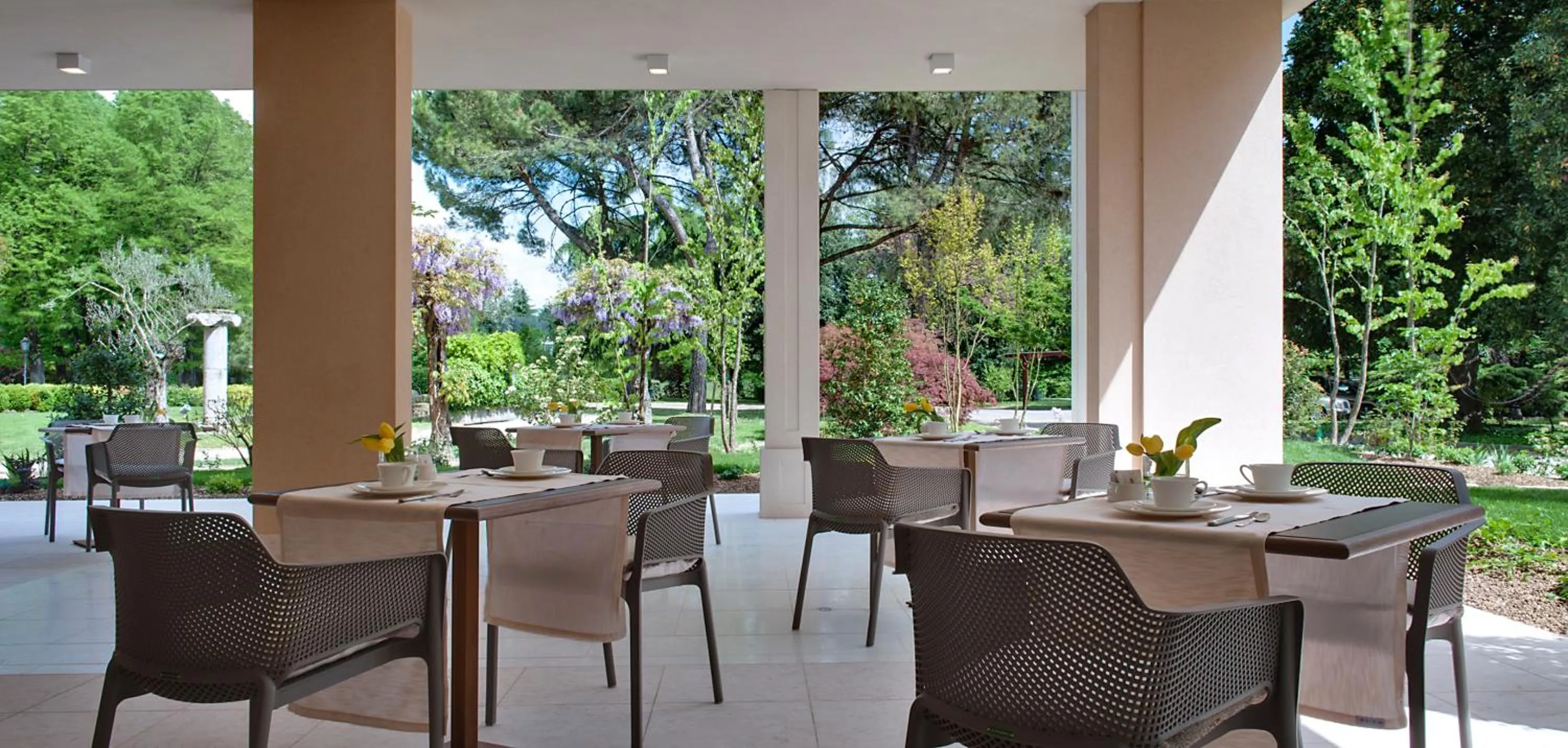 Garden in Hotel Terme Neroniane