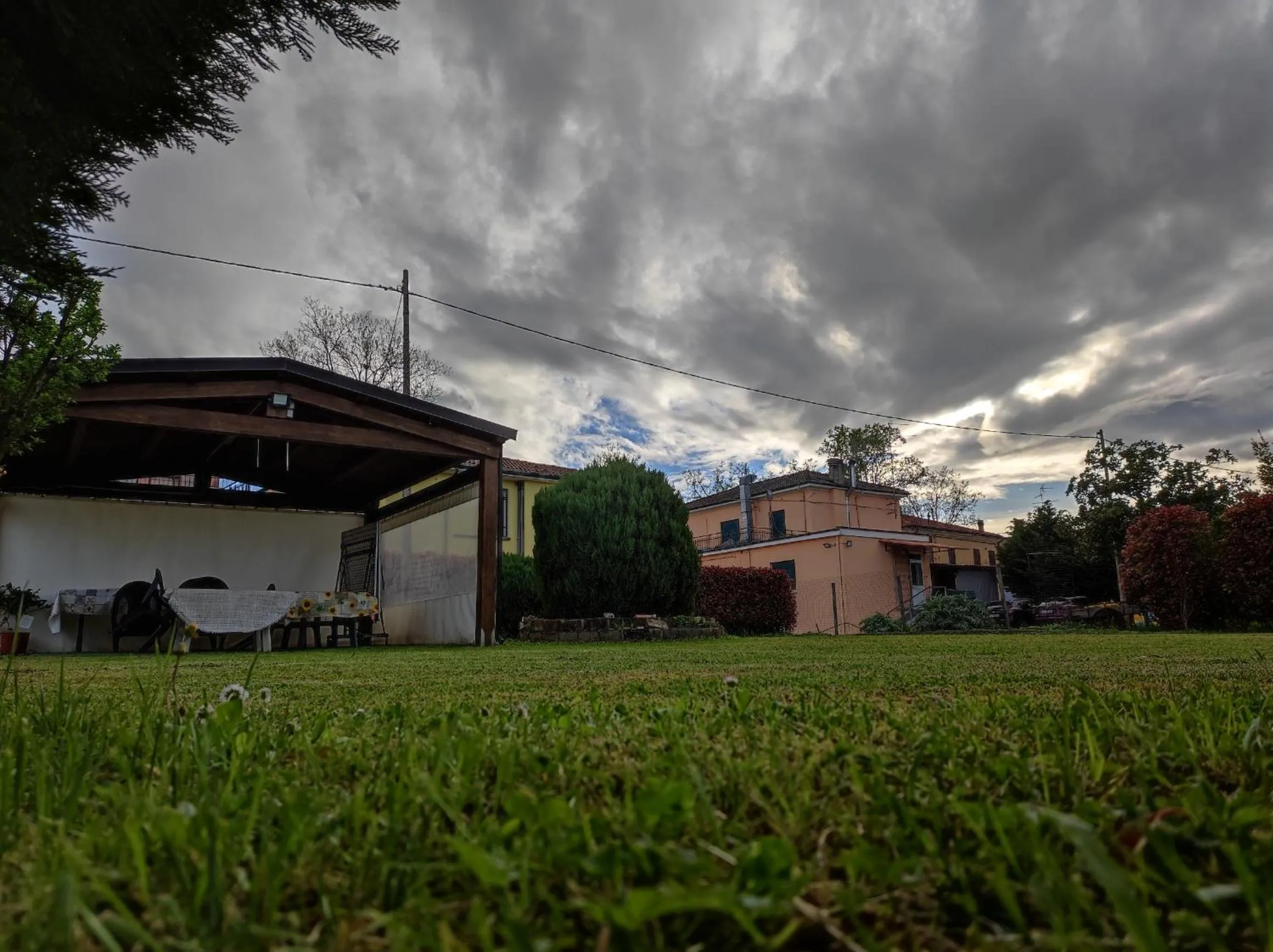 Garden view in I Due Orfici