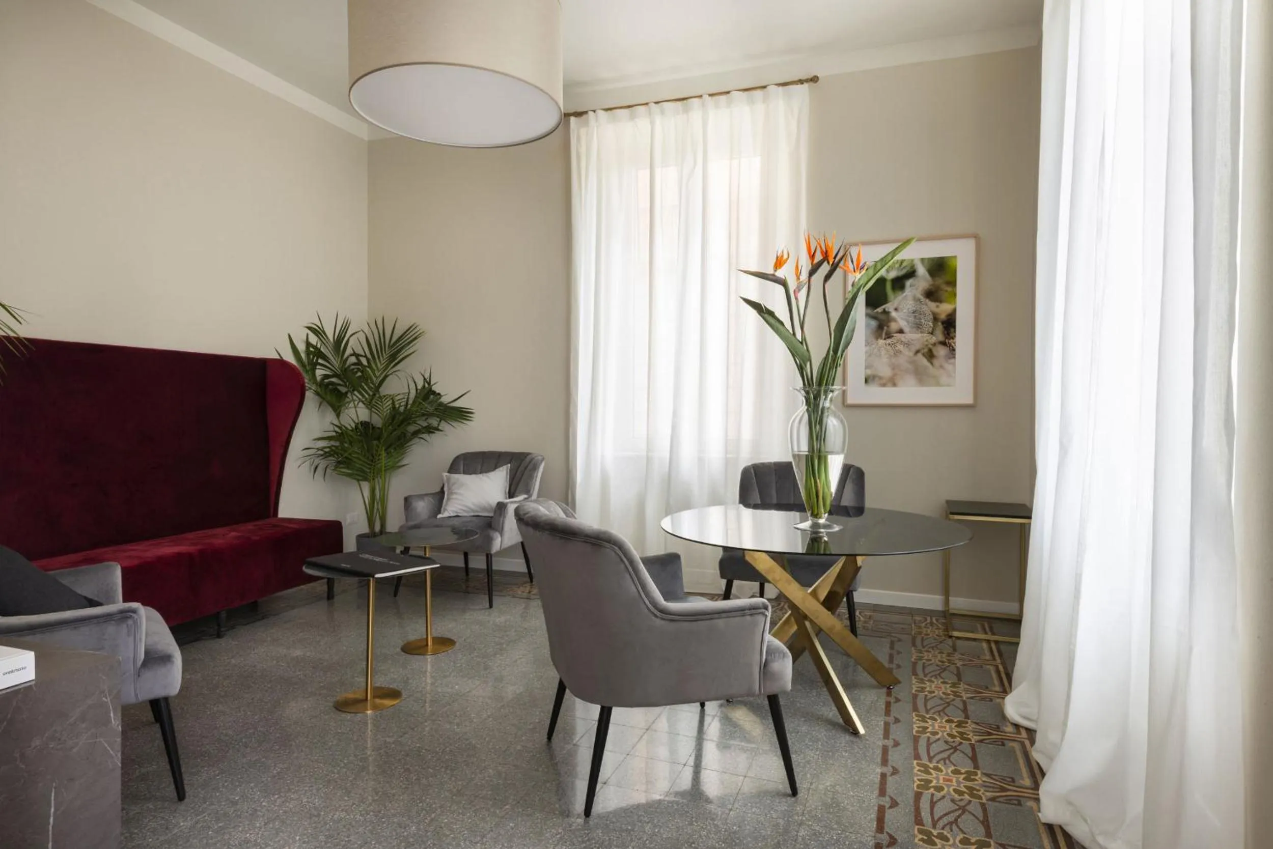 Lounge or bar in Villa La Tuia B&B