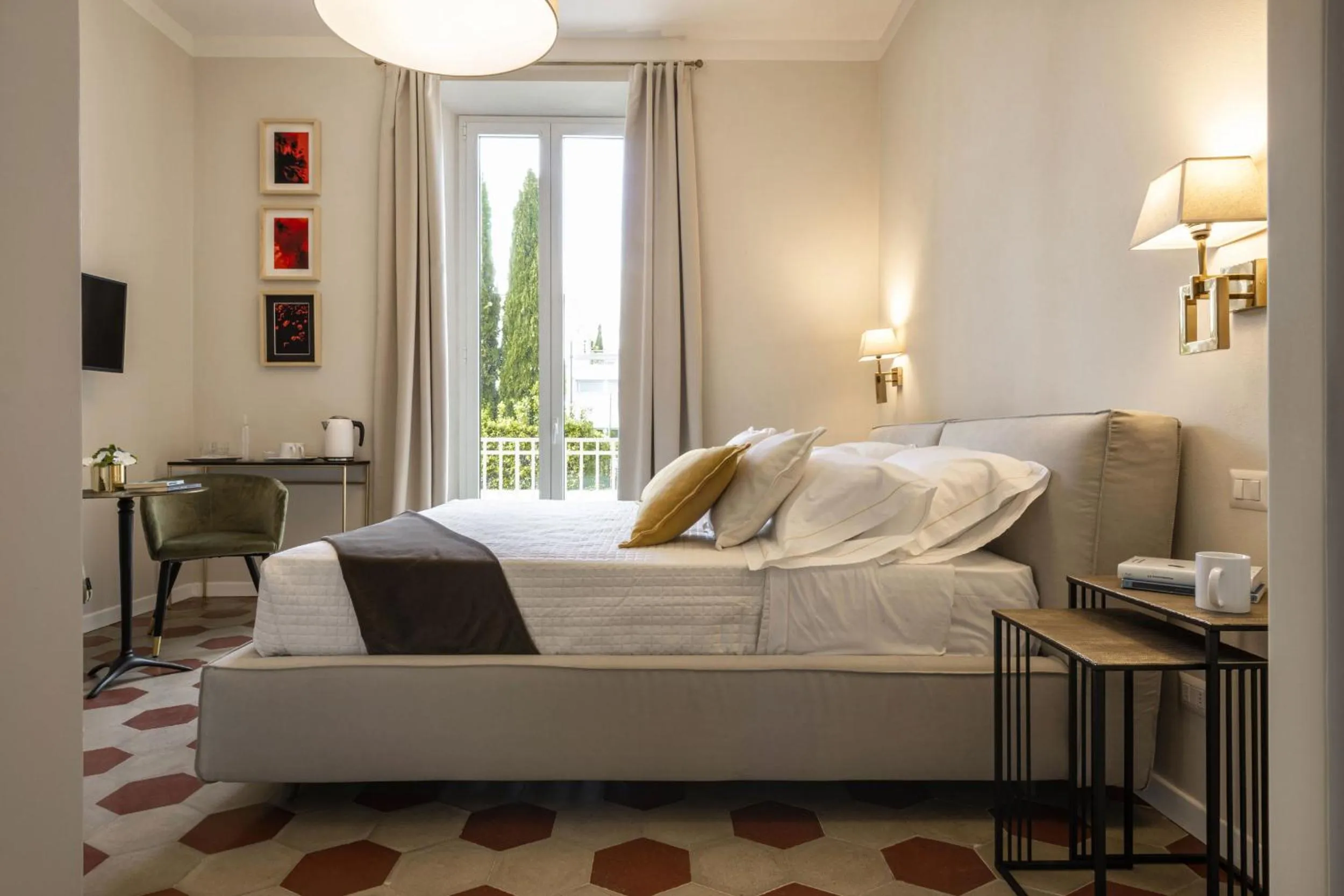 Bedroom, Bed in Villa La Tuia B&B