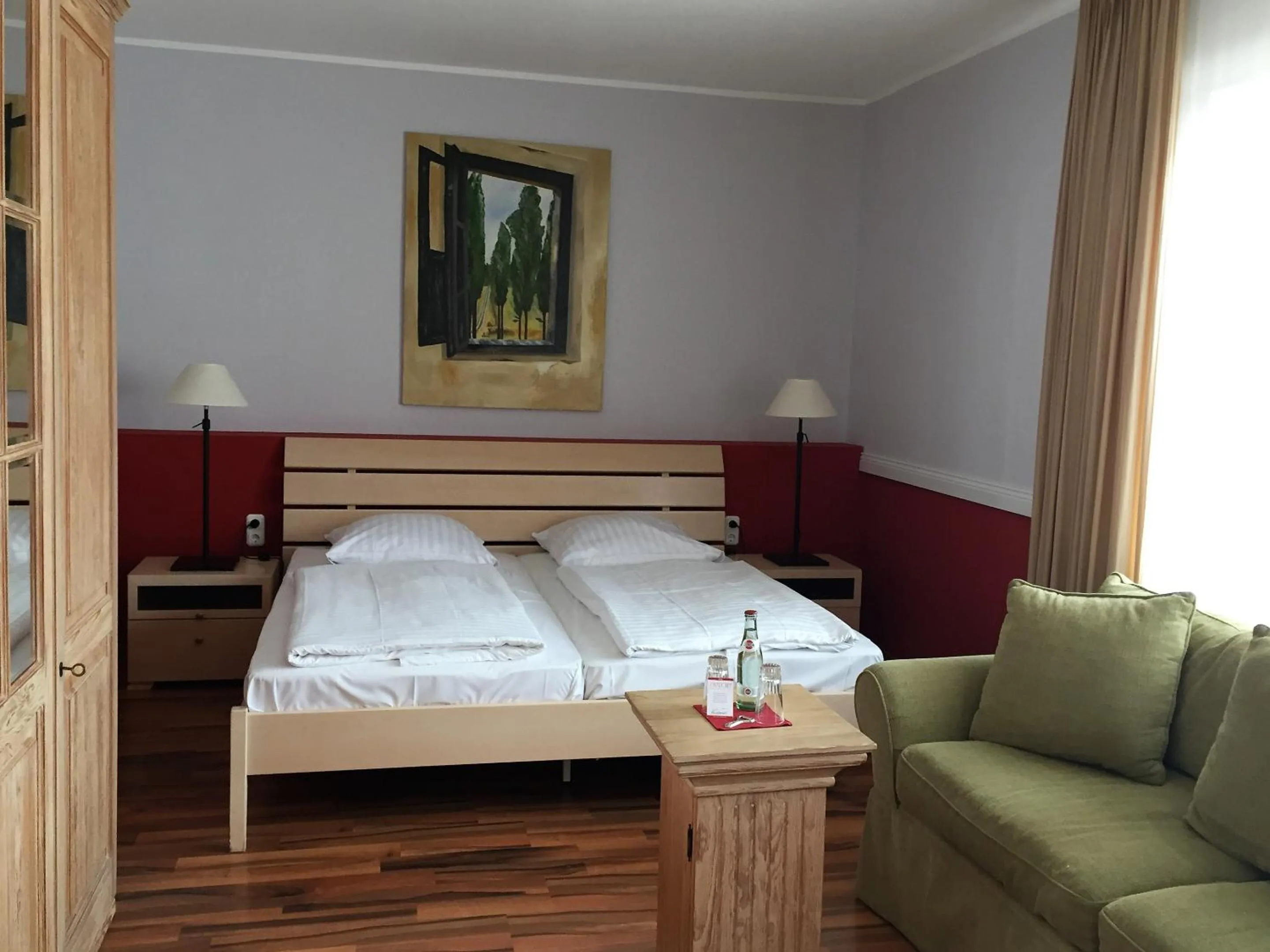 Bedroom, Bed in Privathotel Stickdorn