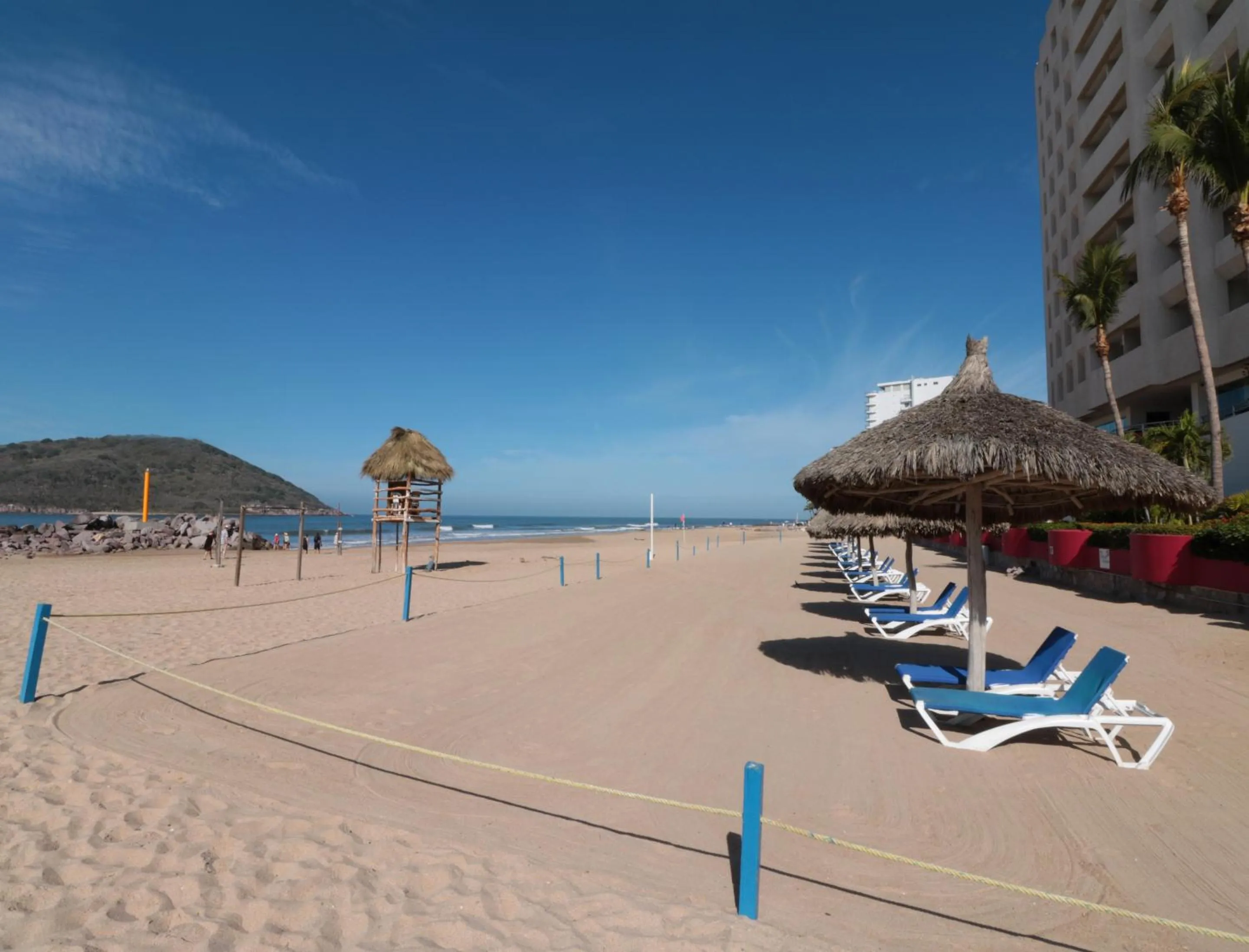 Beach in Mision Mazatlan