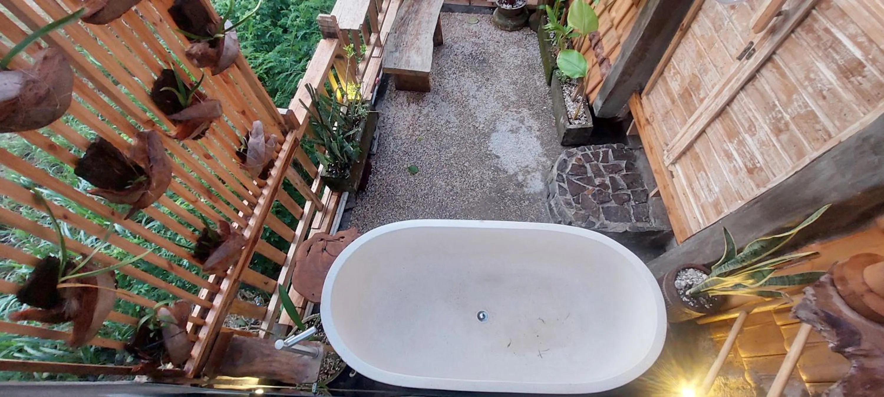 Garden view in Wisnu Lumbung Uluwatu