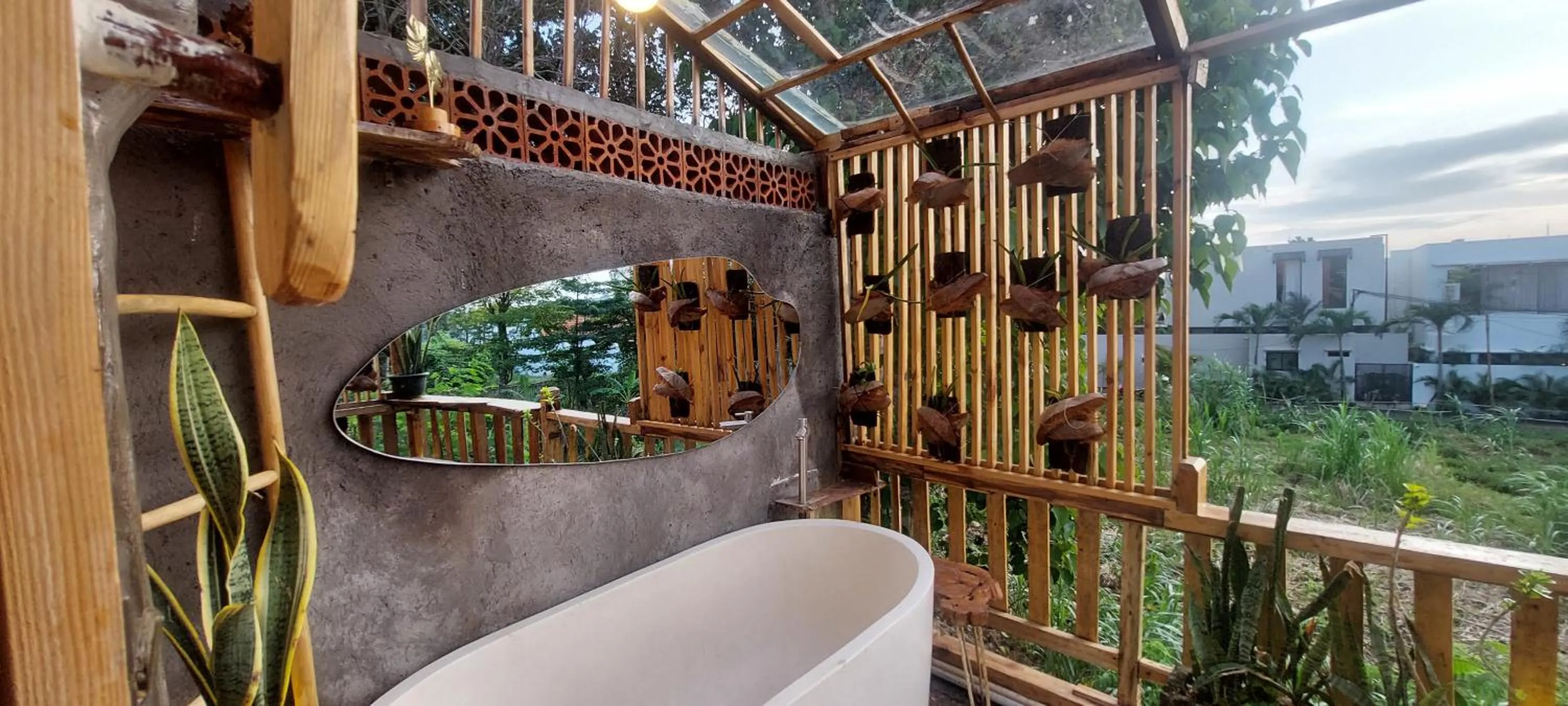 Garden view in Wisnu Lumbung Uluwatu