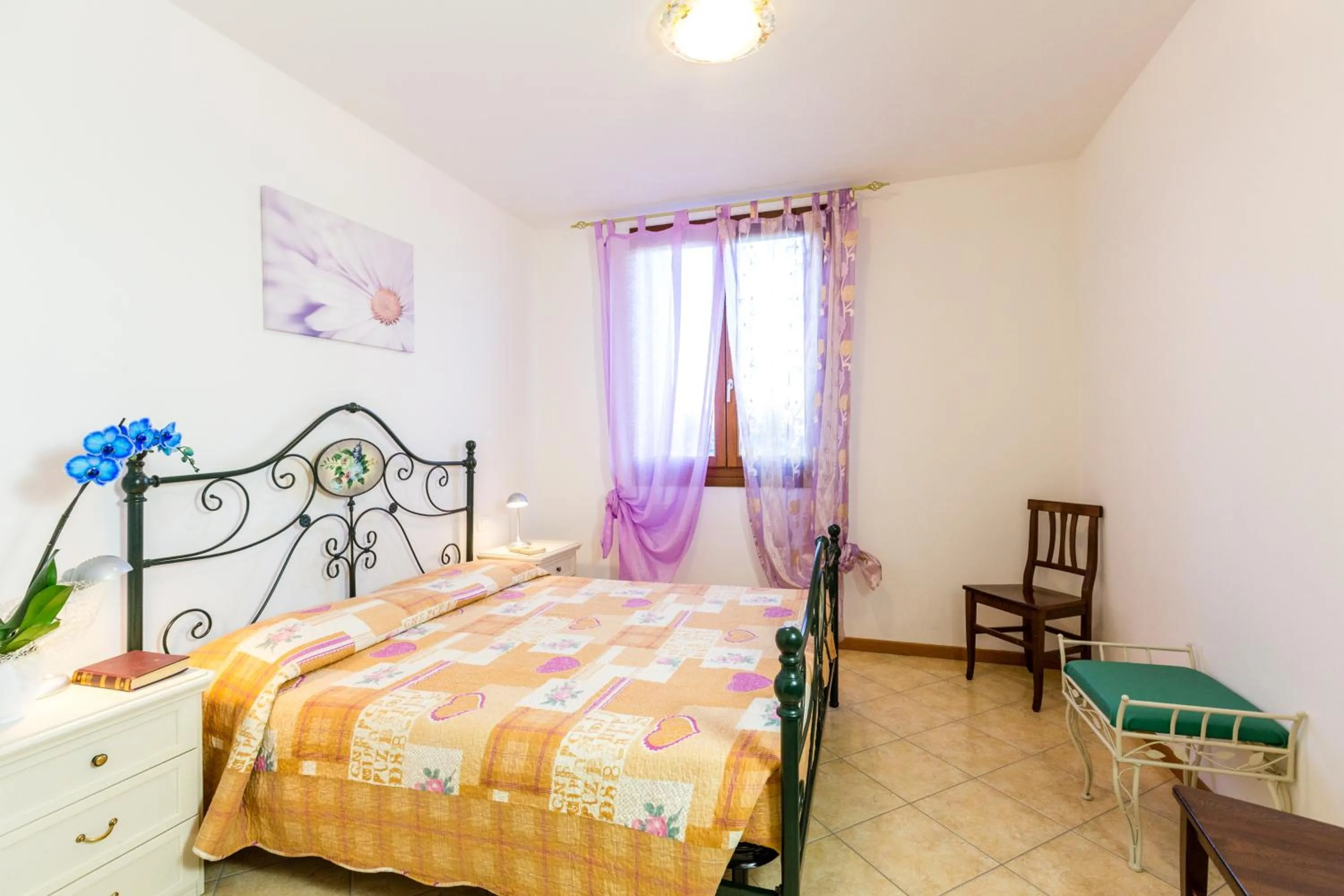 Bed in Agriturismo Ca' Baccan