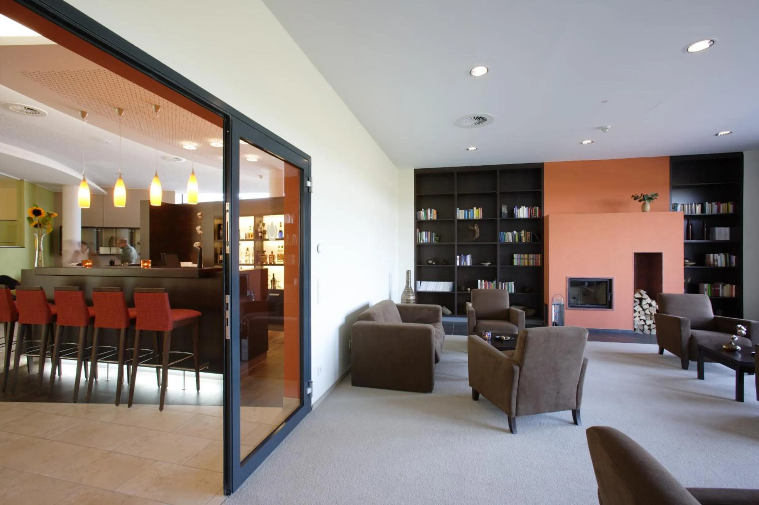 Library in Heide Spa Hotel & Resort