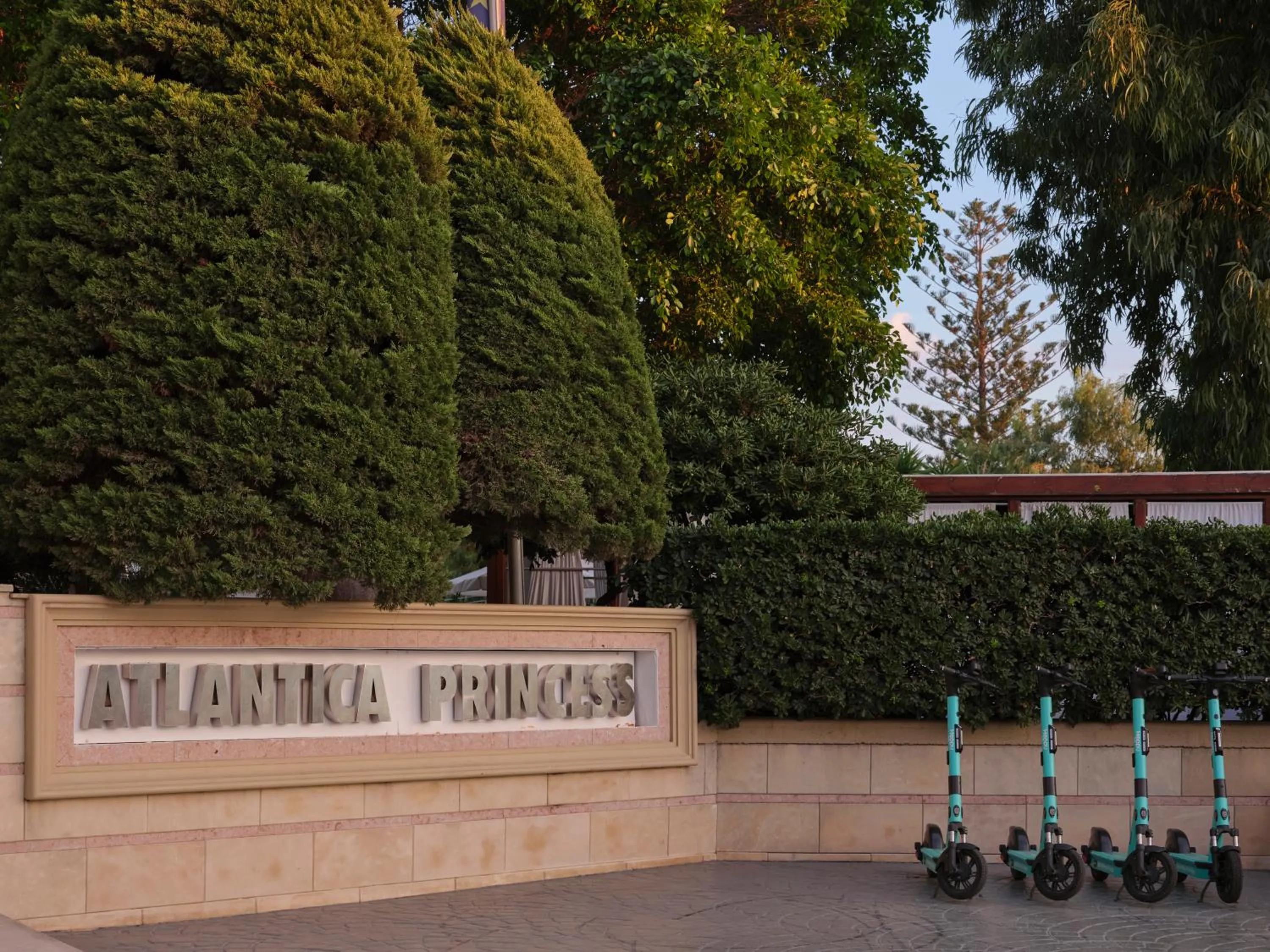 Facade/entrance in Atlantica Princess Hotel