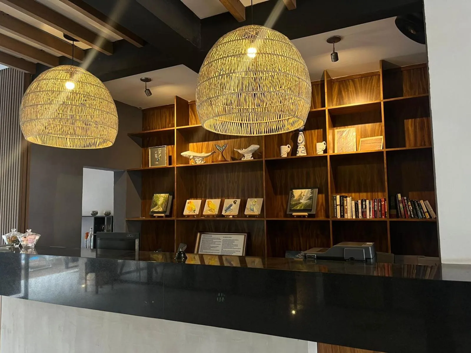 Lobby or reception in Hotel Palmeras