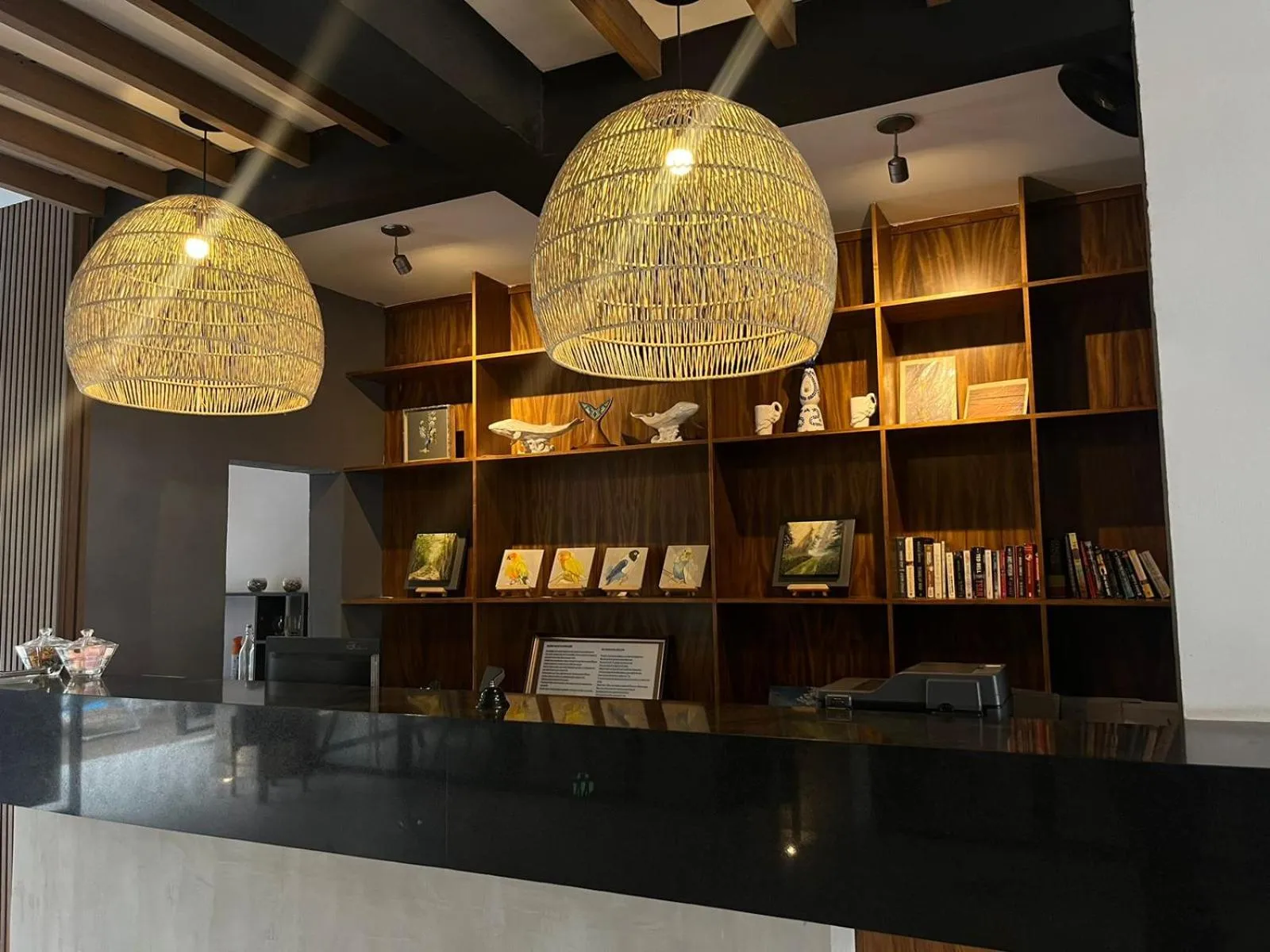 Lobby or reception in Hotel Palmeras