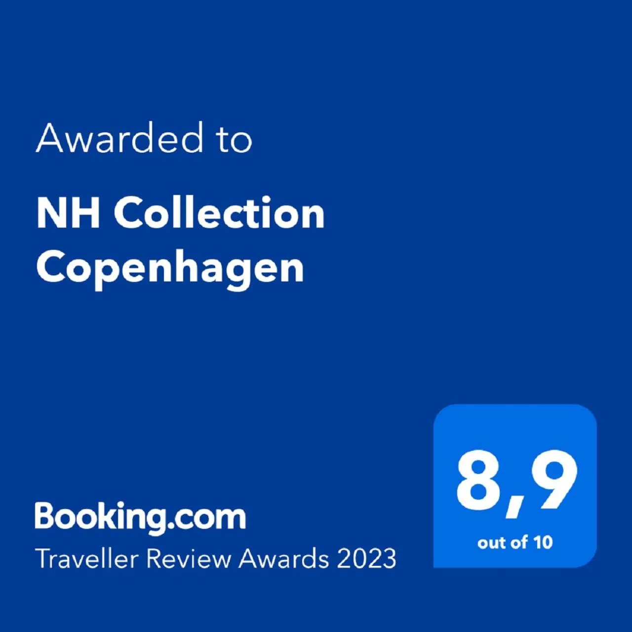 Certificate/Award in NH Collection Copenhagen