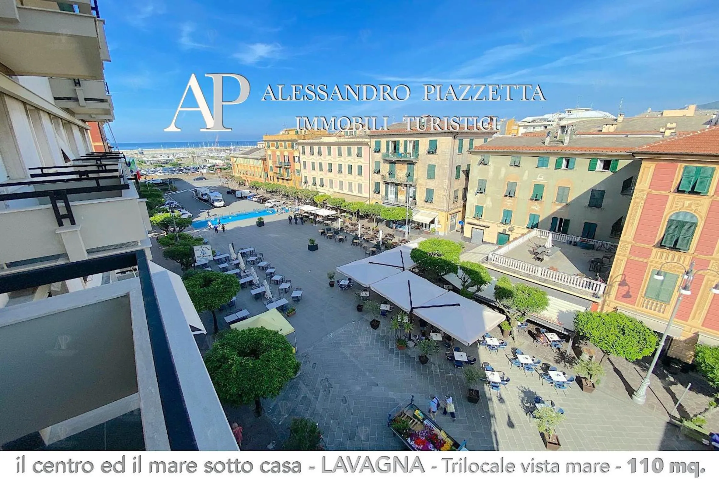 Il centro ed il mare sotto casa