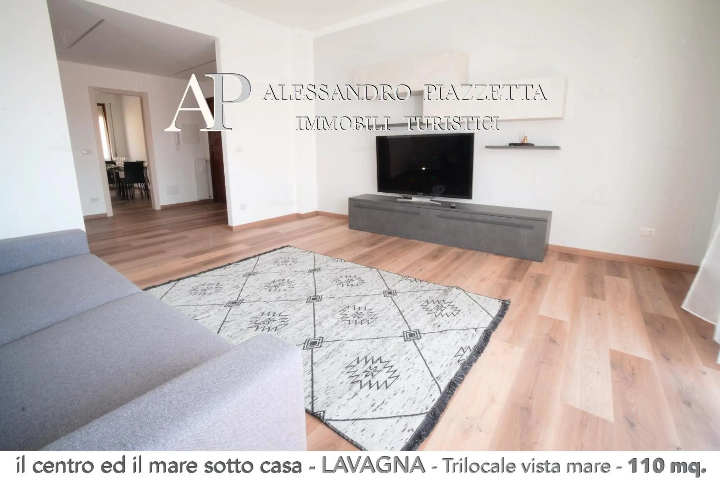 Il centro ed il mare sotto casa