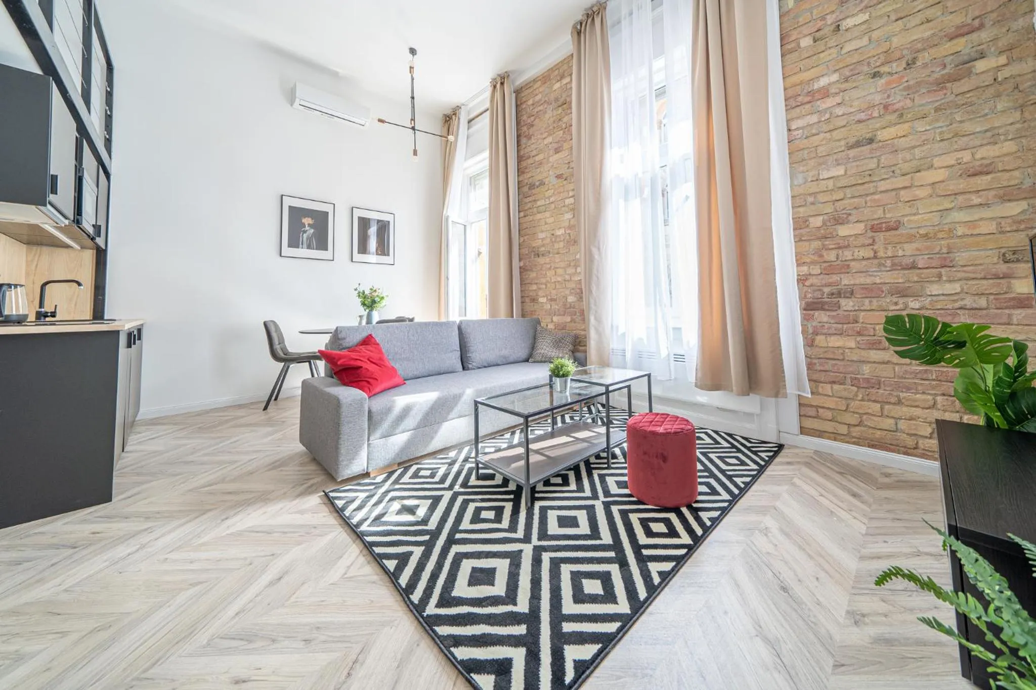 Living room in K33- Boutique Apartments, Best Location, by BQA