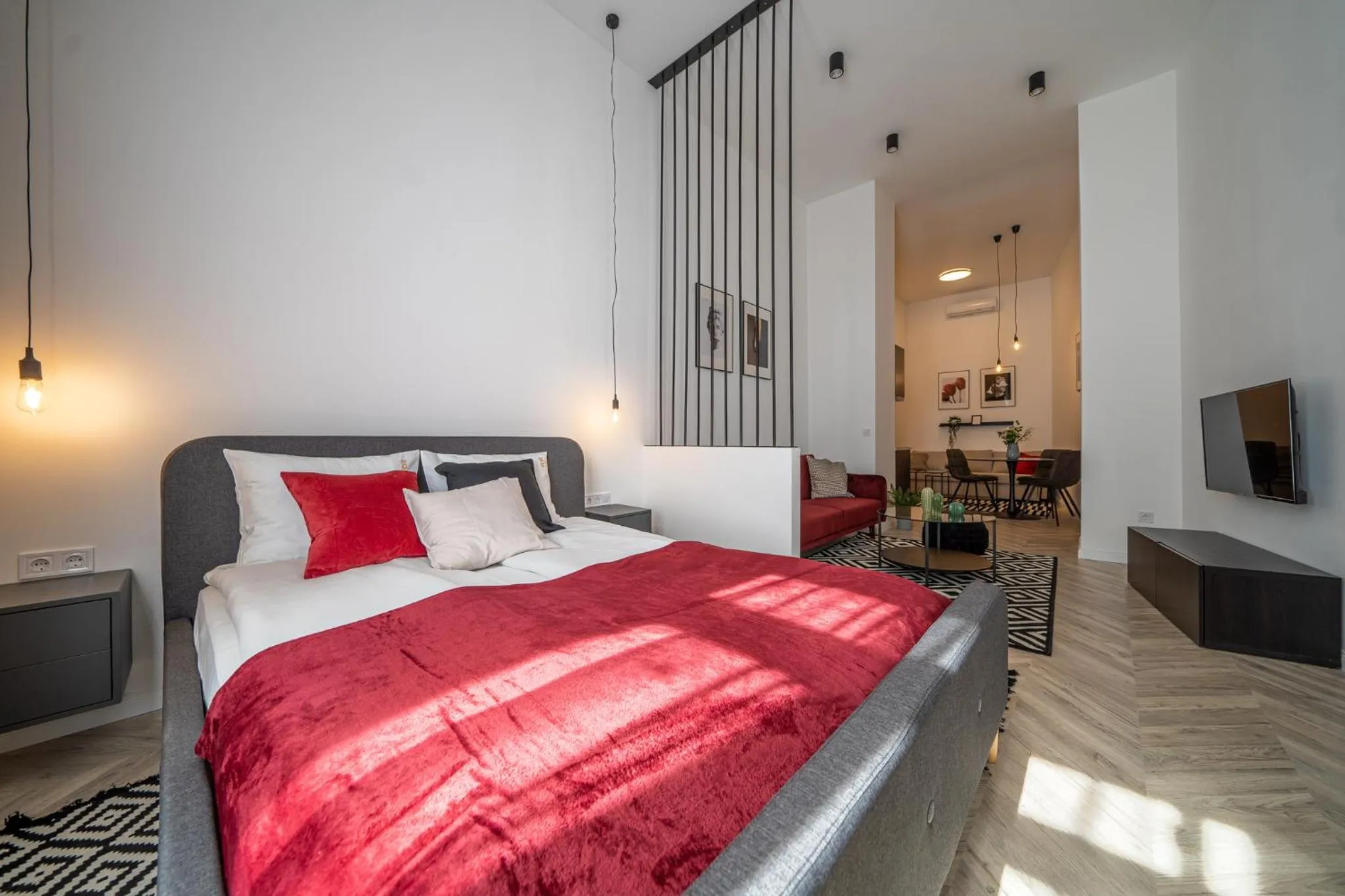 Bed in K33- Boutique Apartments, Best Location, by BQA