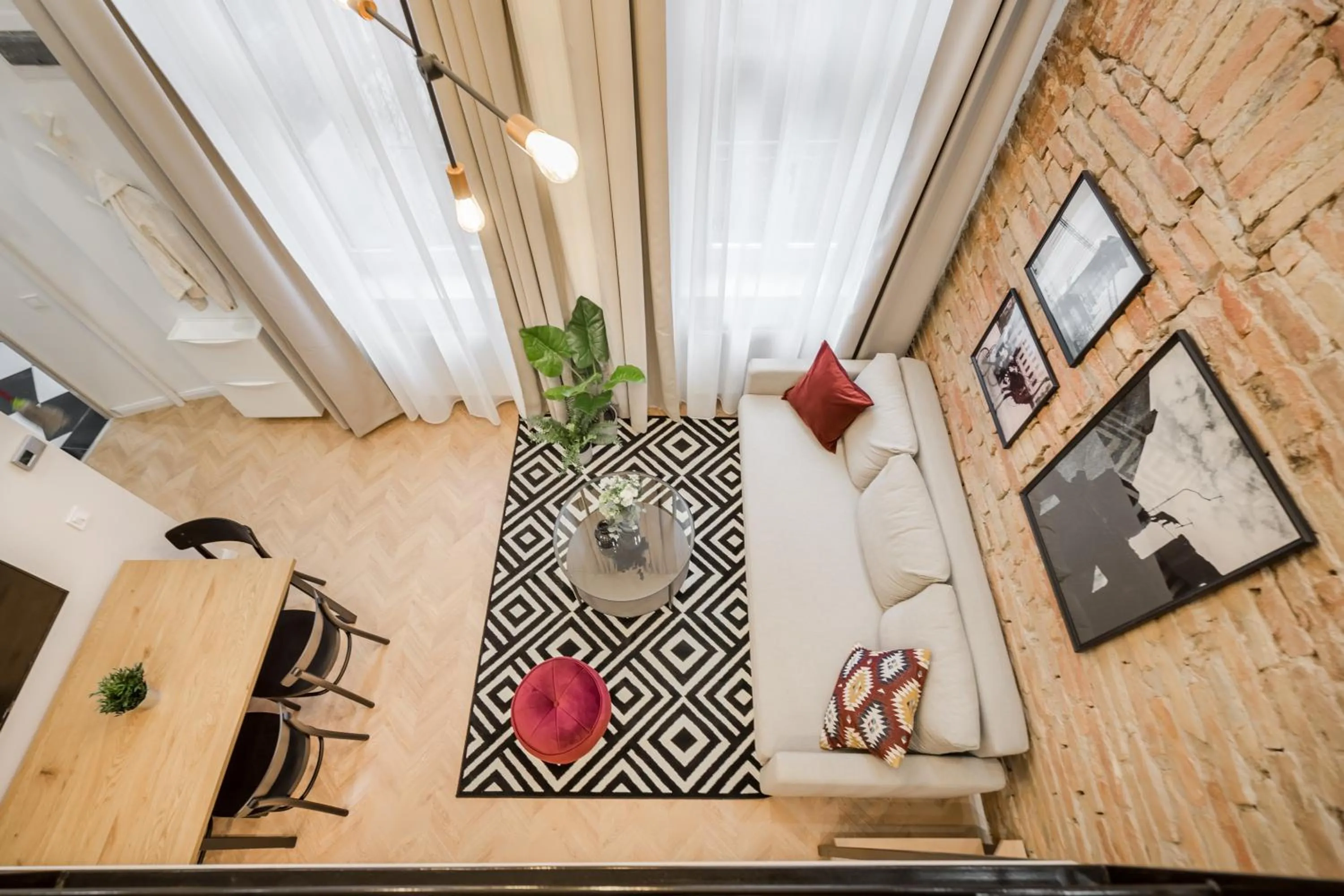 Living room in K33- Boutique Apartments, Best Location, by BQA