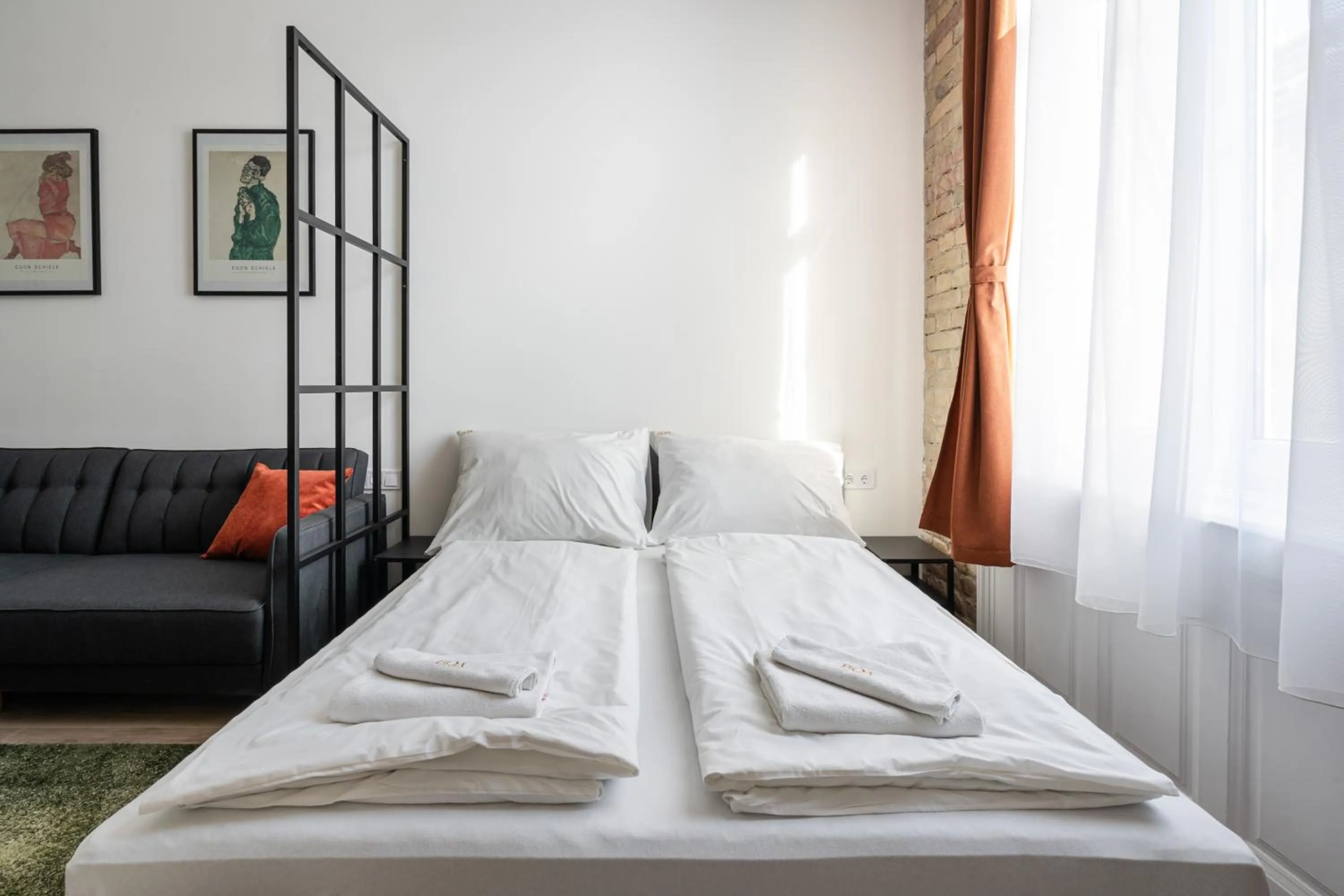 Bed in K33- Boutique Apartments, Best Location, by BQA