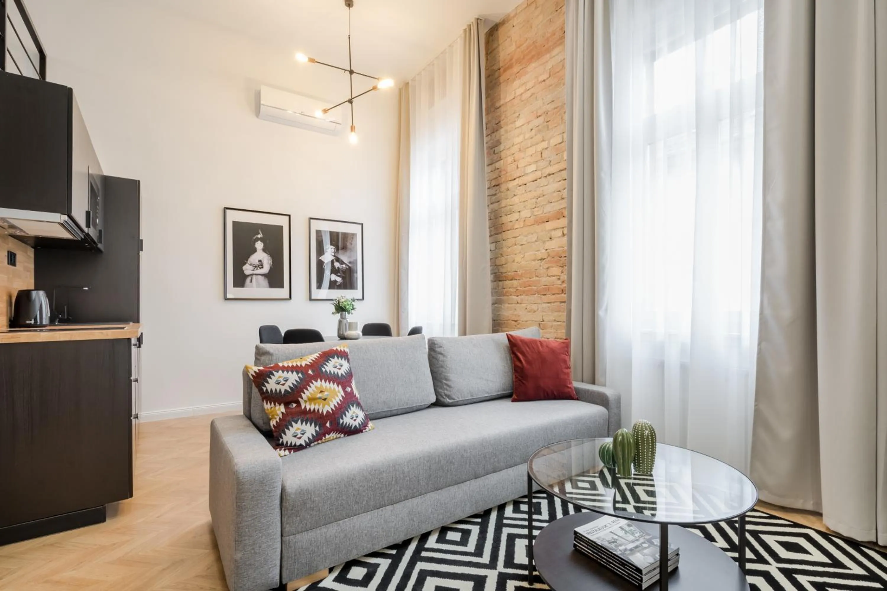 Living room in K33- Boutique Apartments, Best Location, by BQA