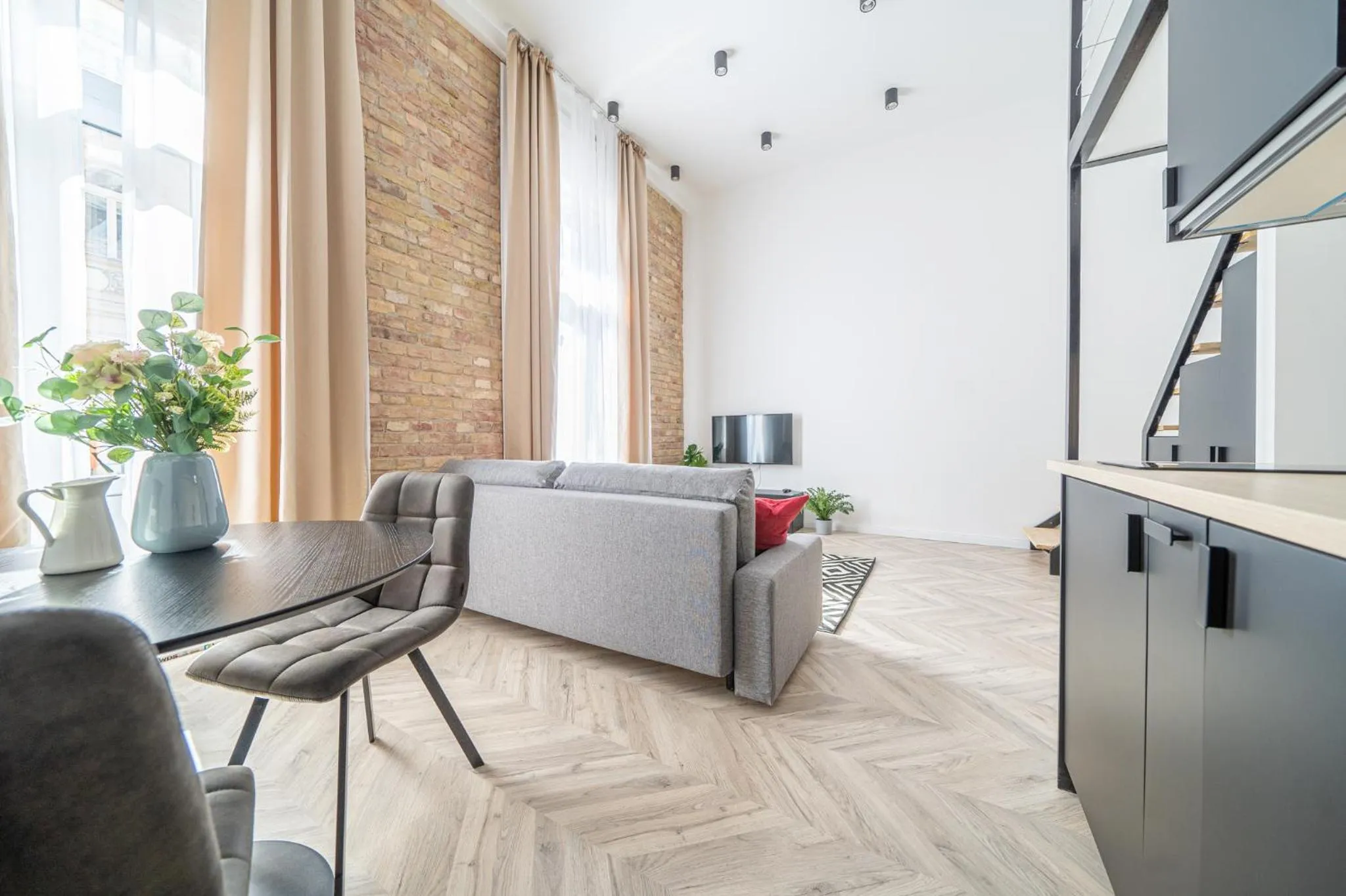 Living room in K33- Boutique Apartments, Best Location, by BQA