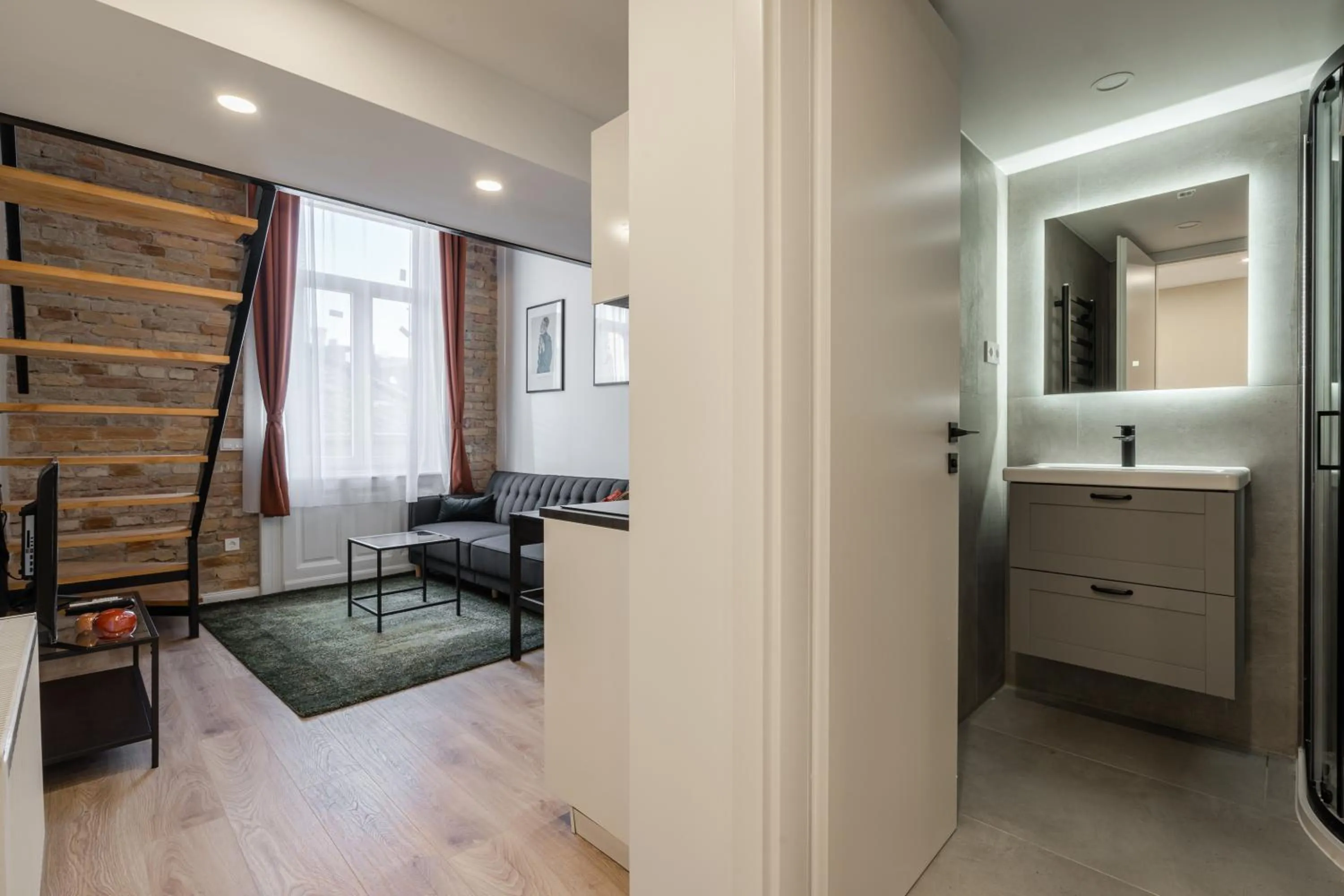 Living room in K33- Boutique Apartments, Best Location, by BQA