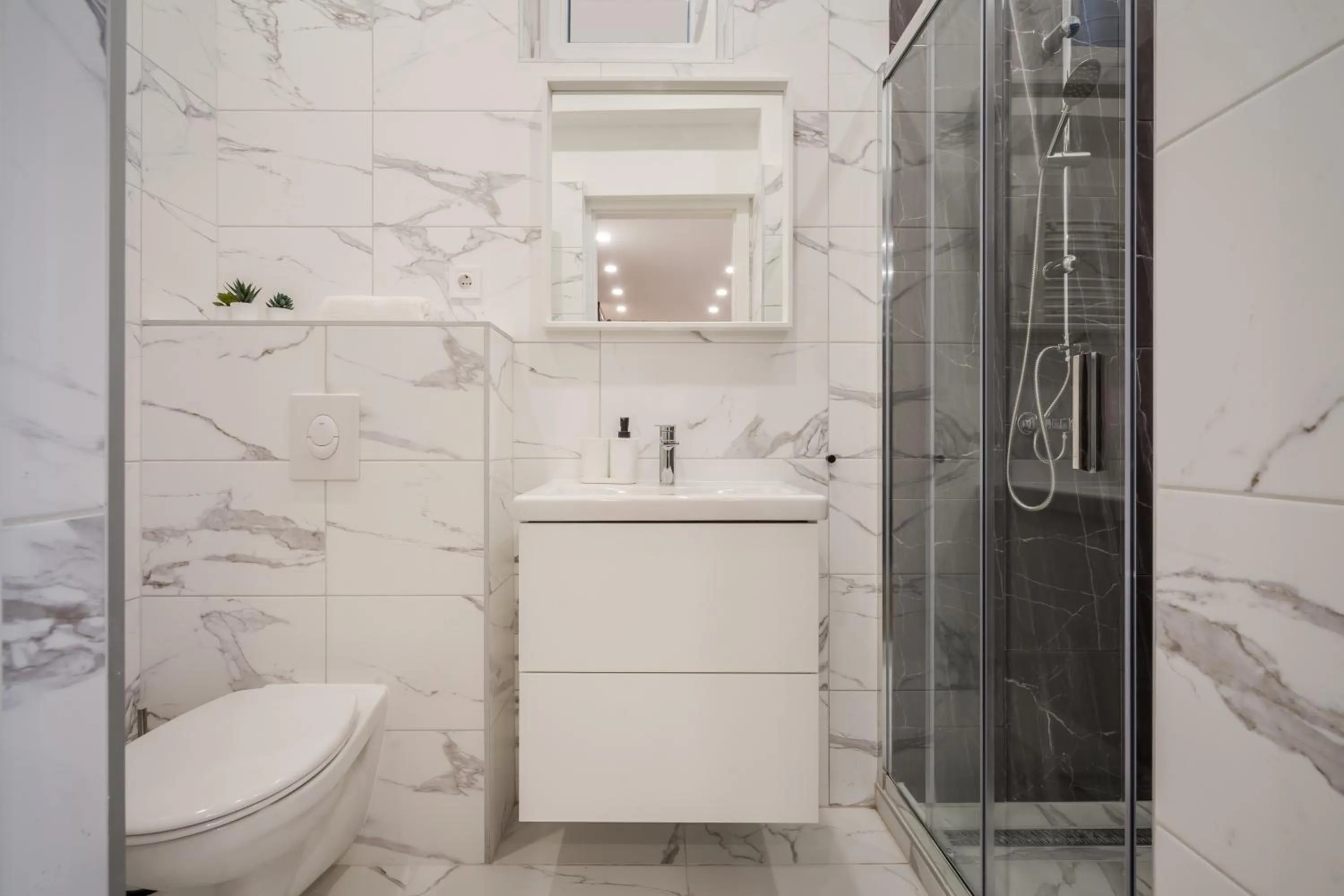 Shower in K33- Boutique Apartments, Best Location, by BQA