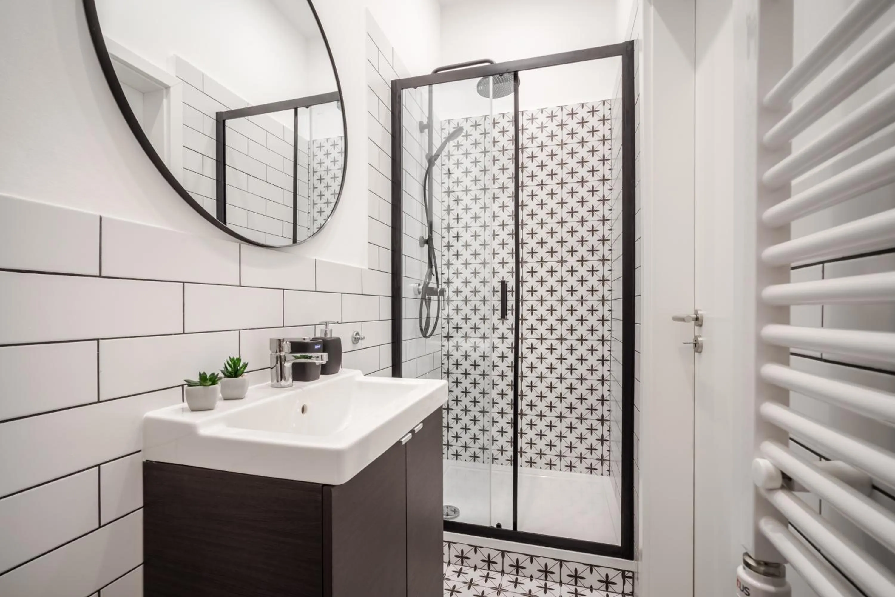 Shower in K33- Boutique Apartments, Best Location, by BQA