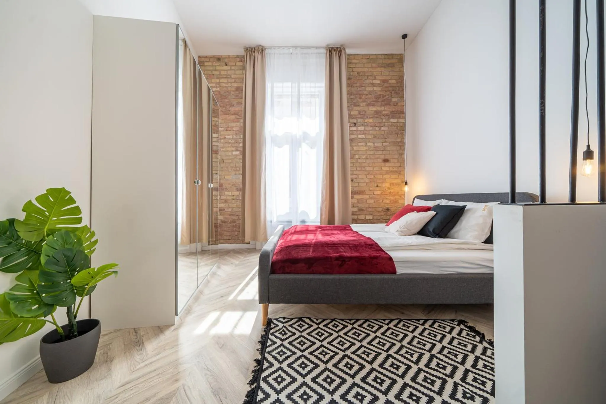 Bed in K33- Boutique Apartments, Best Location, by BQA