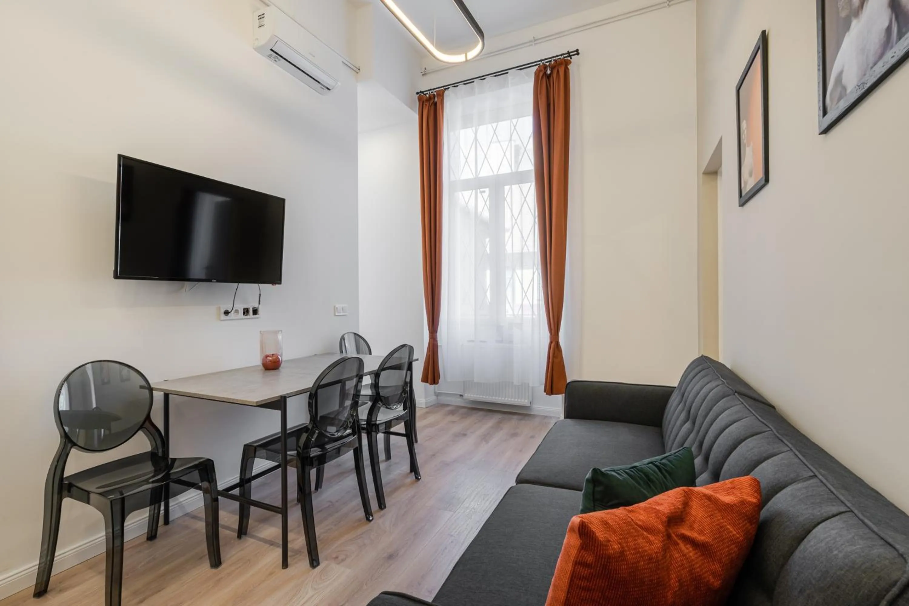 TV and multimedia in K33- Boutique Apartments, Best Location, by BQA