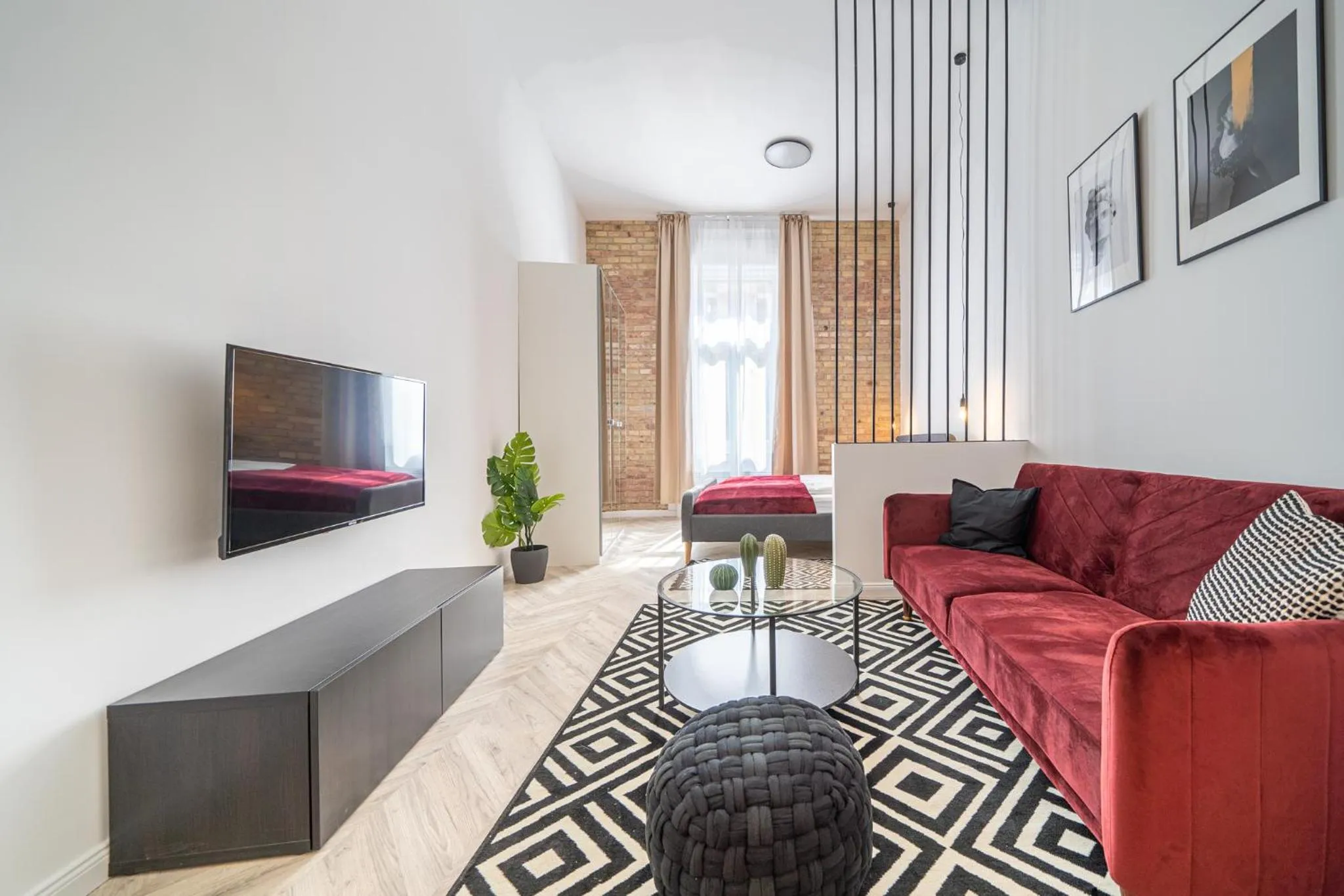 TV and multimedia in K33- Boutique Apartments, Best Location, by BQA