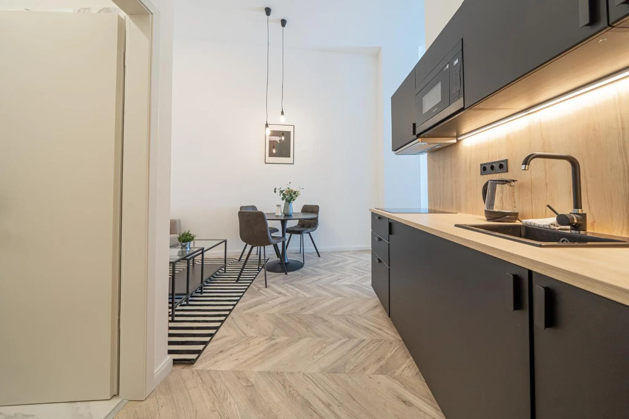 Kitchen or kitchenette in K33- Boutique Apartments, Best Location, by BQA