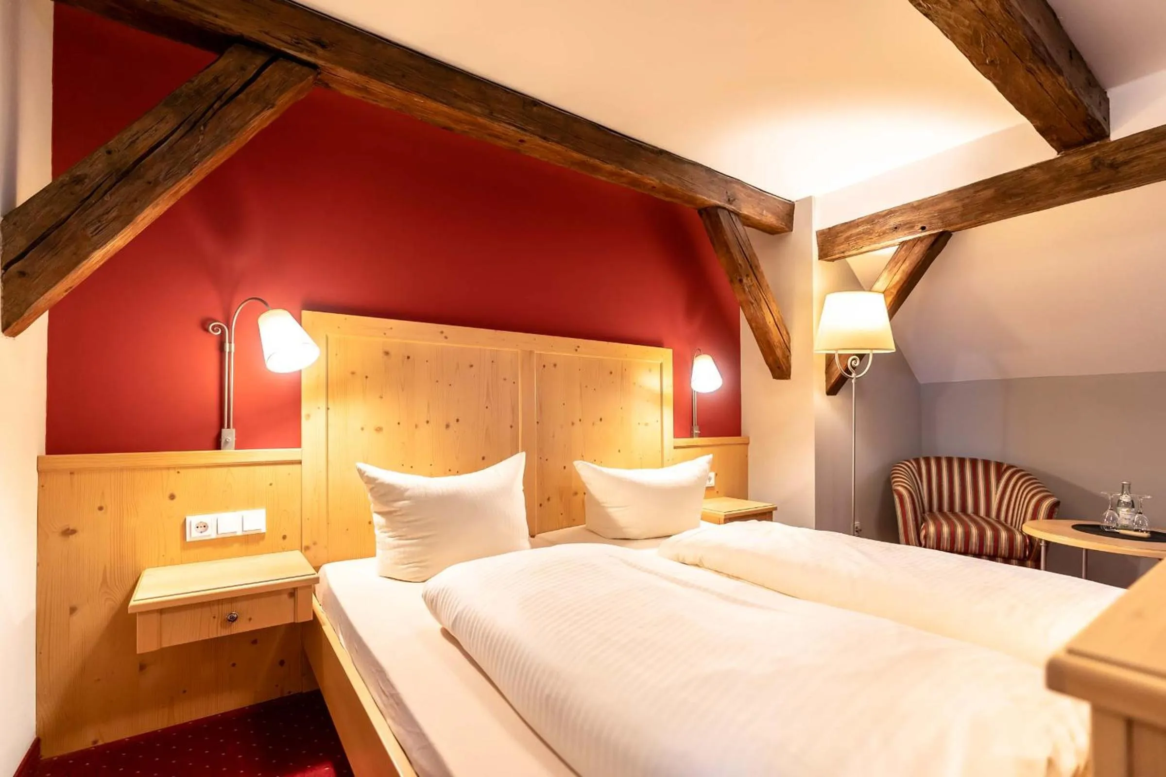 Photo of the whole room, Bed in Hotel Vollmann