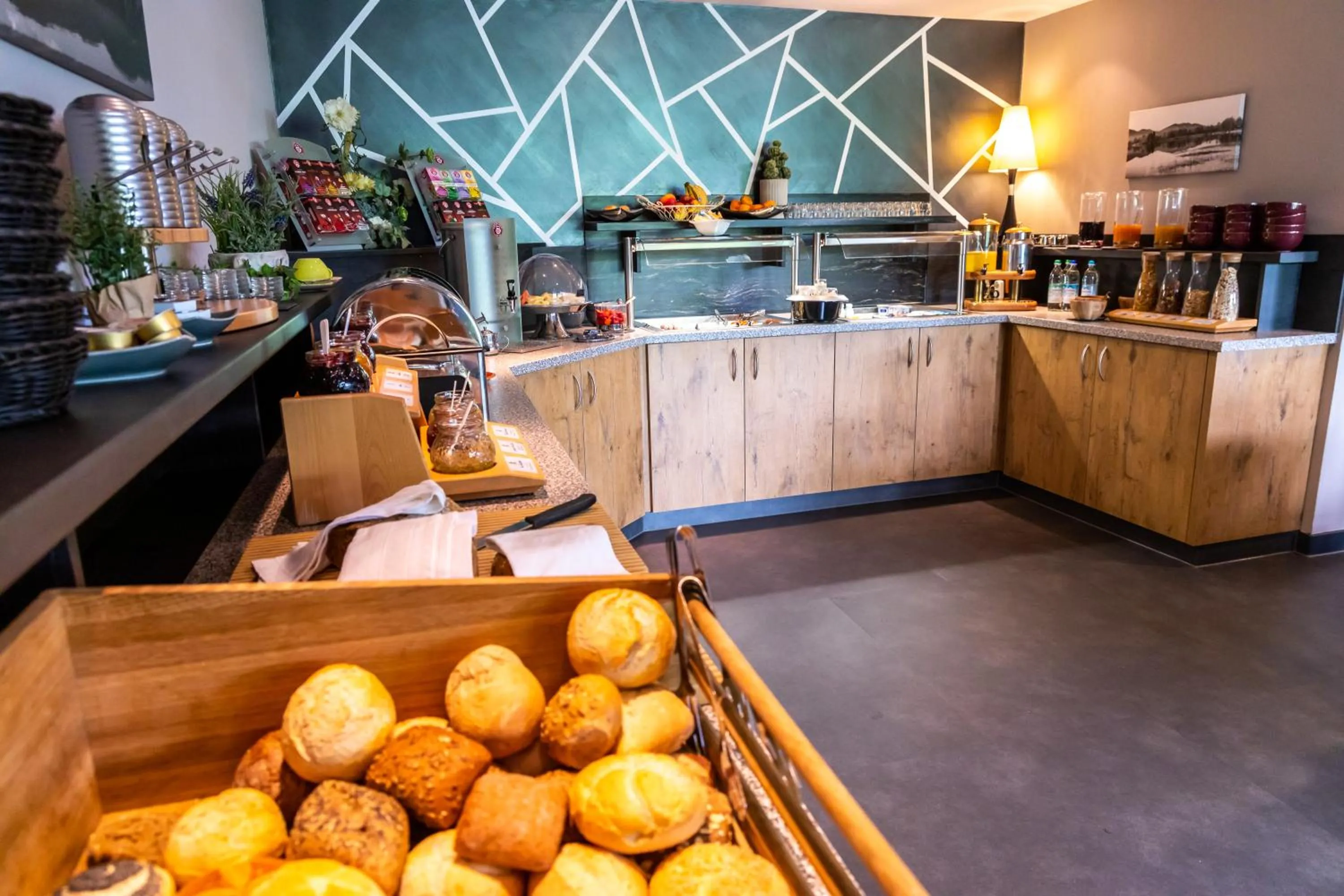 Buffet breakfast in Hotel Vollmann